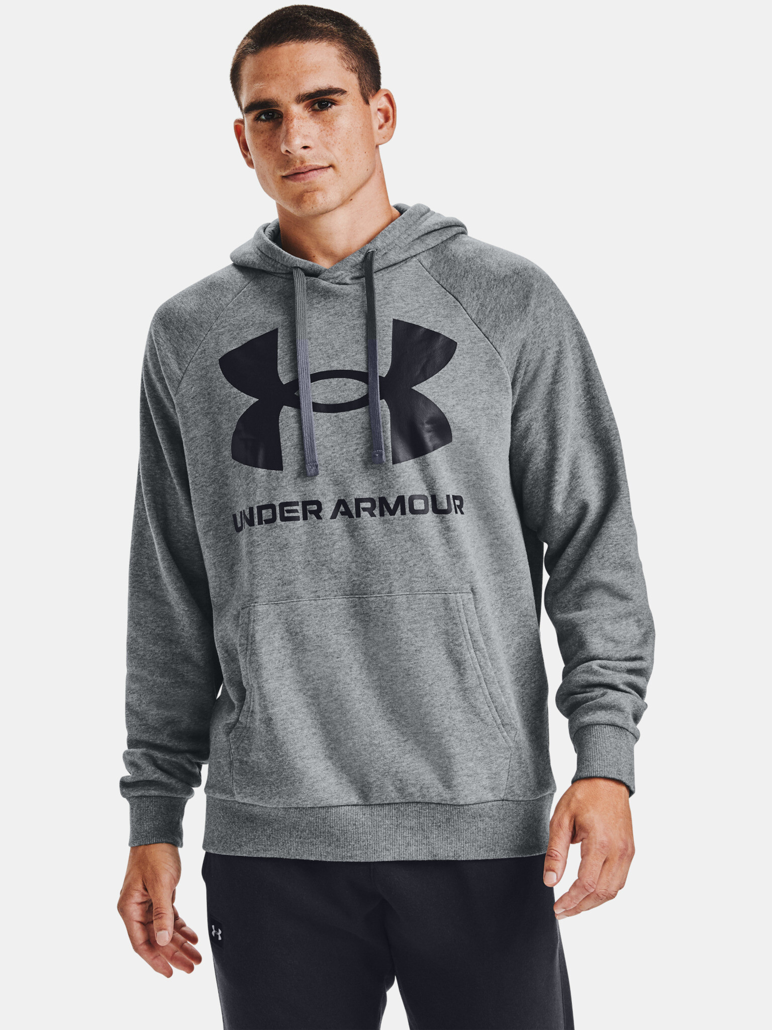 Under Armour Rival Fleece Big Logo HD Melegítő felső Szürke - Pepit.hu