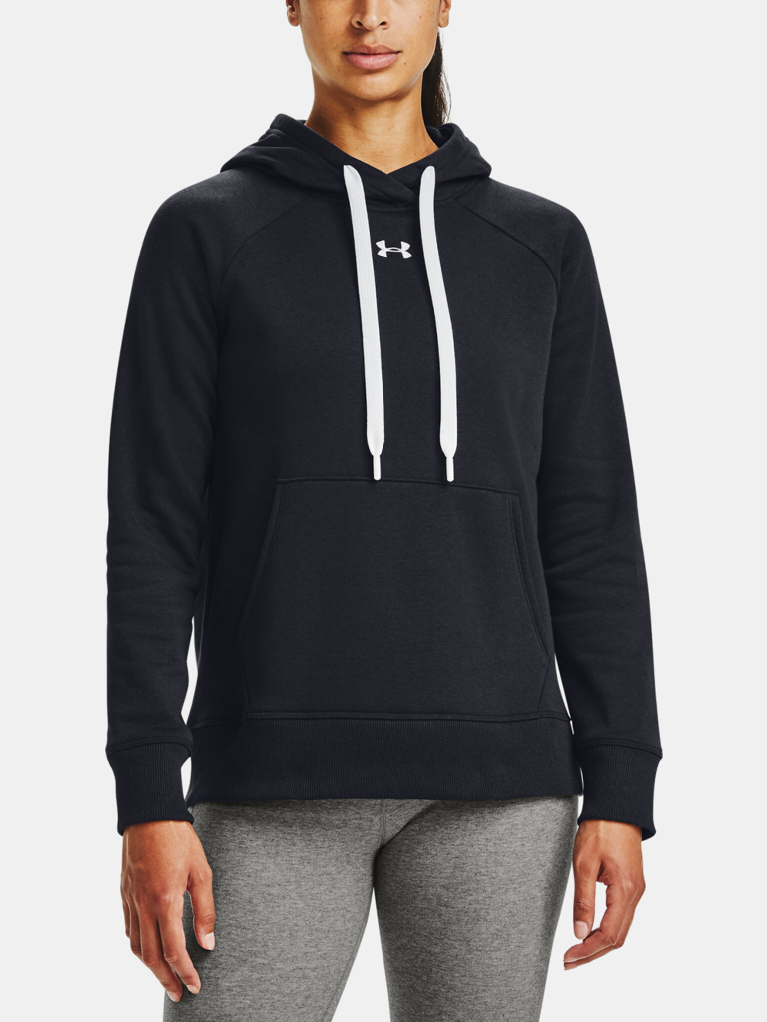 Under Armour Rival Fleece HB Hoodie Melegítő felső Fekete - Pepit.hu