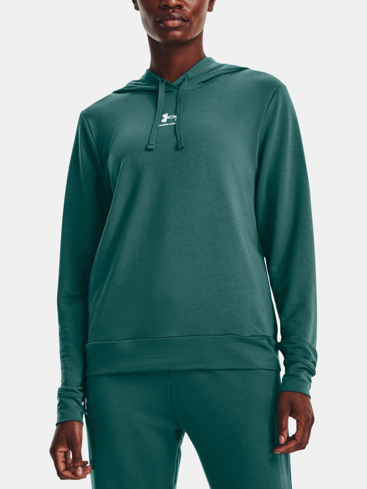 Under Armour Rival Terry Hoodie Melegítő felső Zöld - Pepit.hu