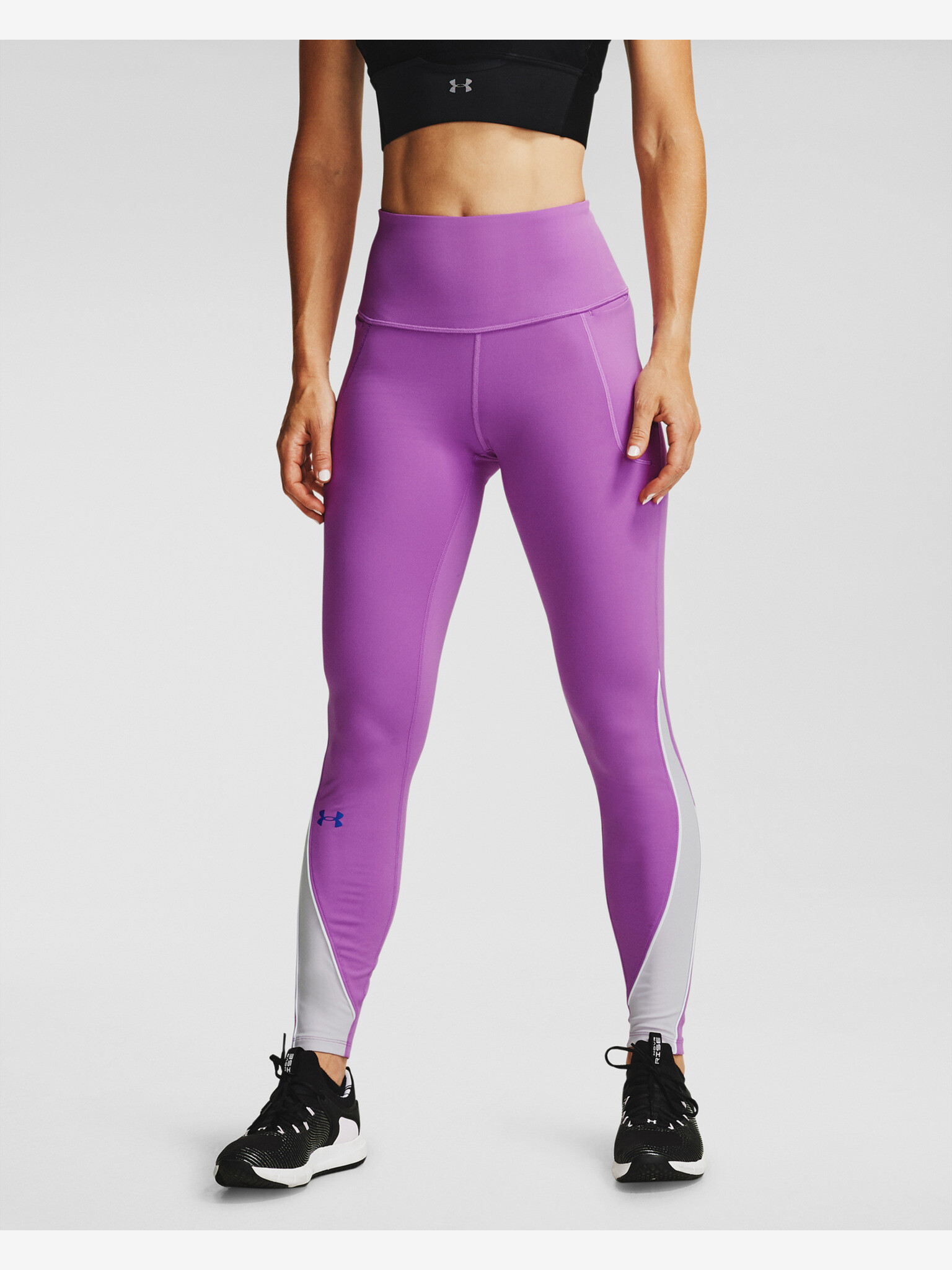 Under Armour RUSH™ Legings Lila - Pepit.hu