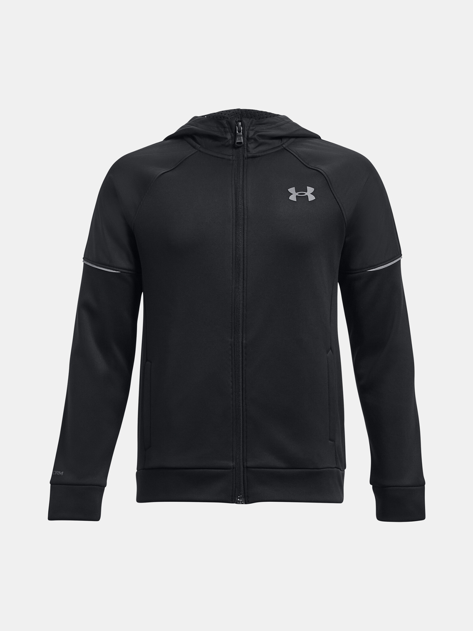 Under Armour UA AF Storm FZ Hoodie Gyerek Melegítő felső Fekete - Pepit.hu