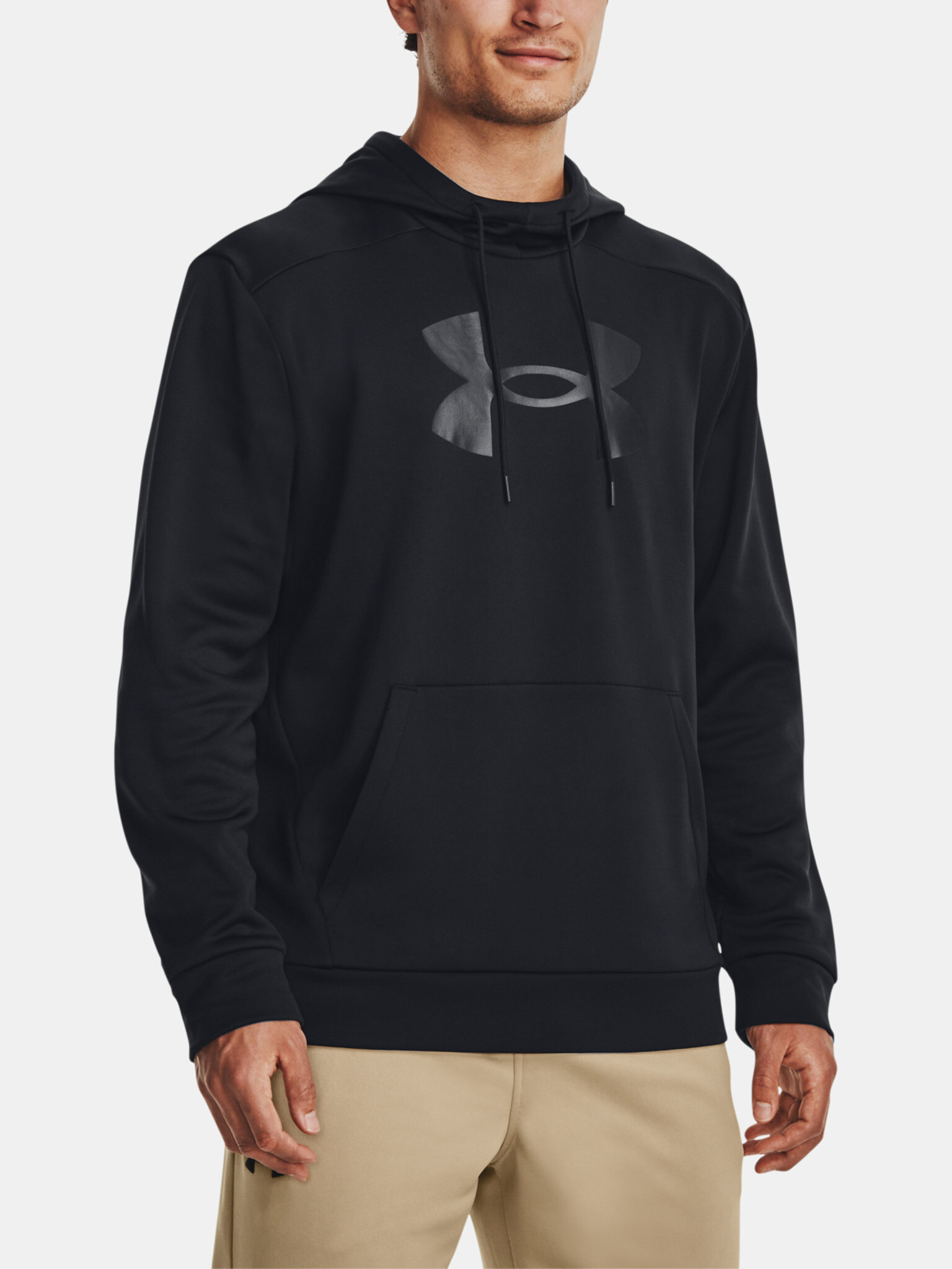 Under Armour UA Armour Fleece Big Logo HD Melegítő felső Fekete - Pepit.hu