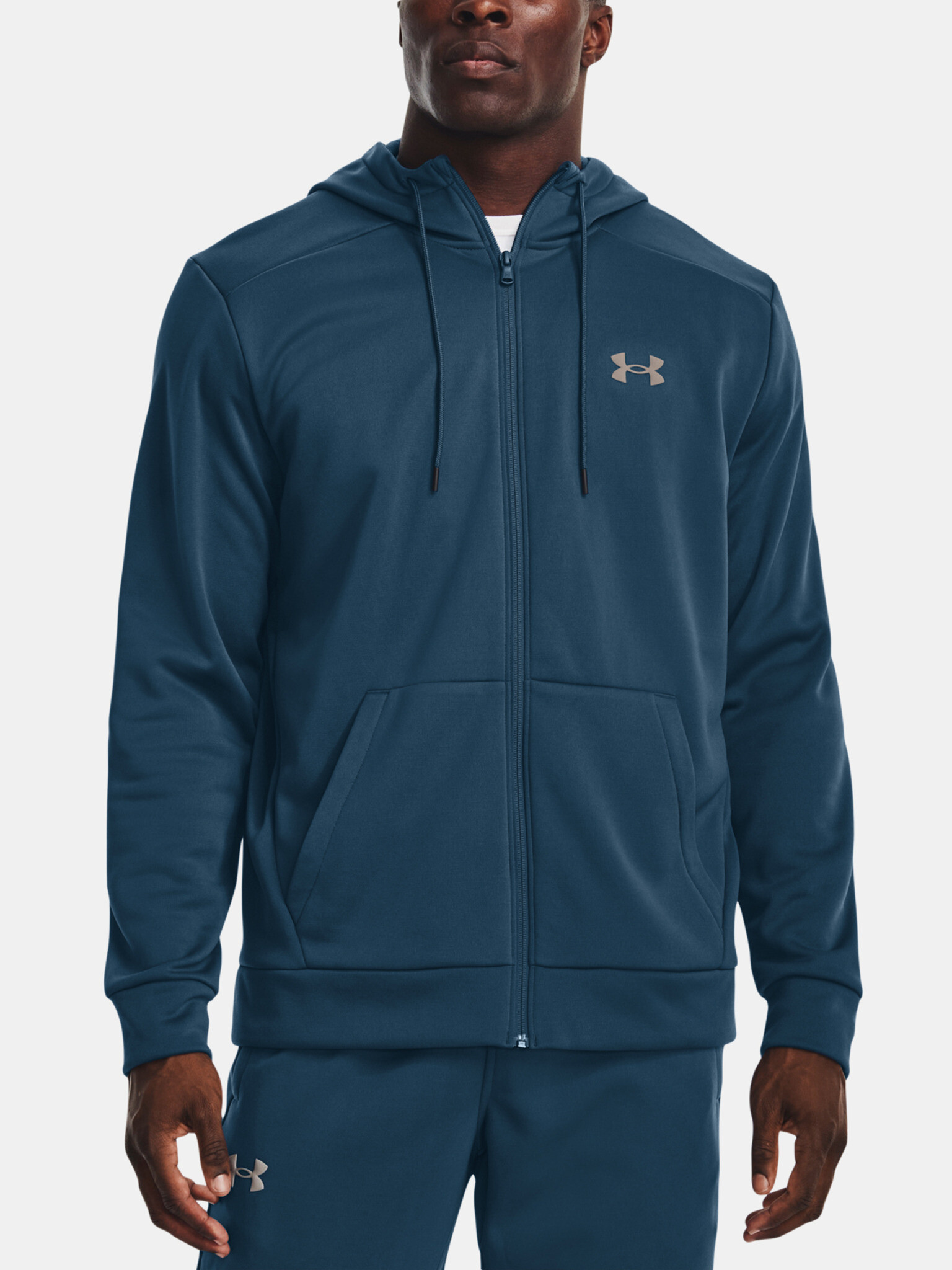 Under Armour UA Armour Fleece FZ Hoodie Melegítő felső Kék - Pepit.hu