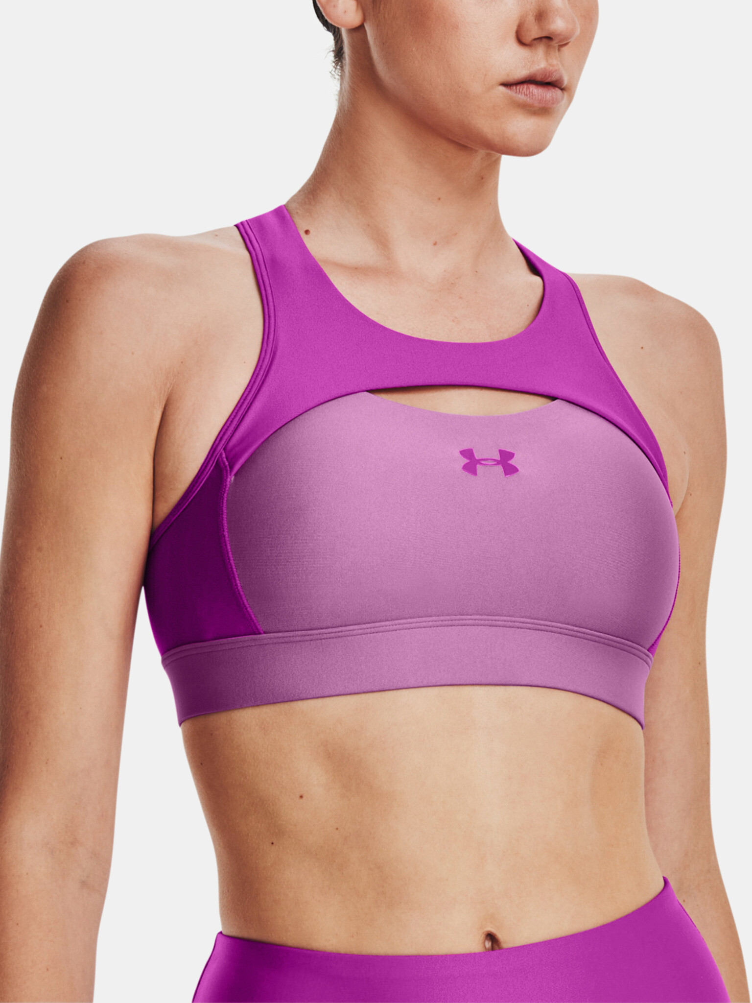 Under Armour UA Crossback Mid Harness Sport Melltartó Lila - Pepit.hu