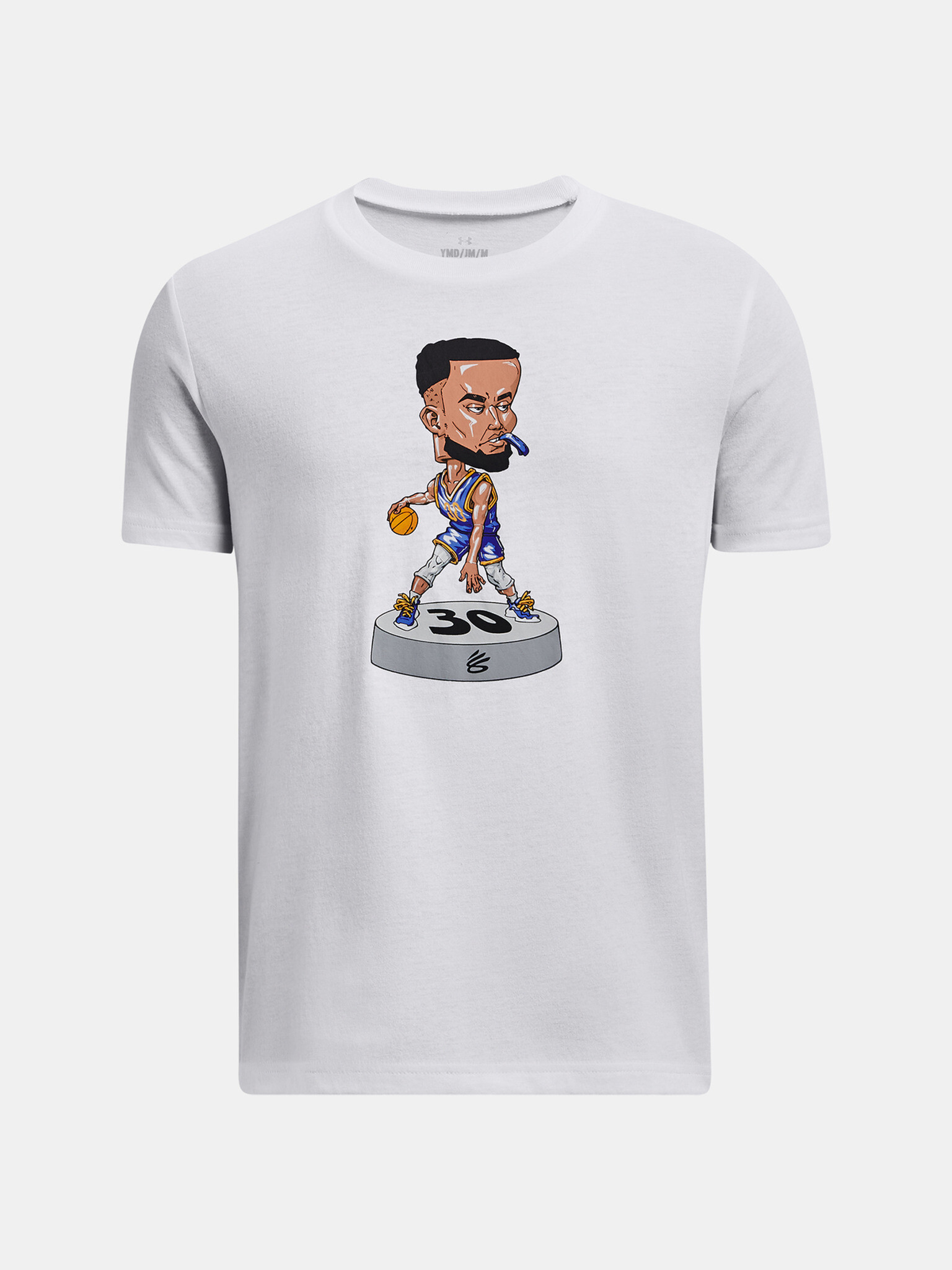 Under Armour UA Curry Bobblehead SS Gyerek Póló Fehér - Pepit.hu