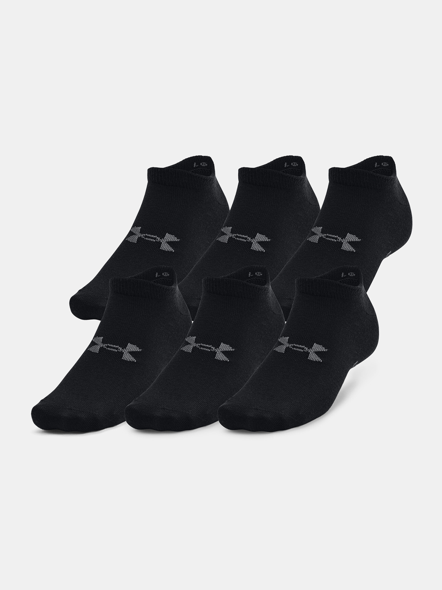 Under Armour UA Essential No Show Zokni 6 pár Fekete - Pepit.hu