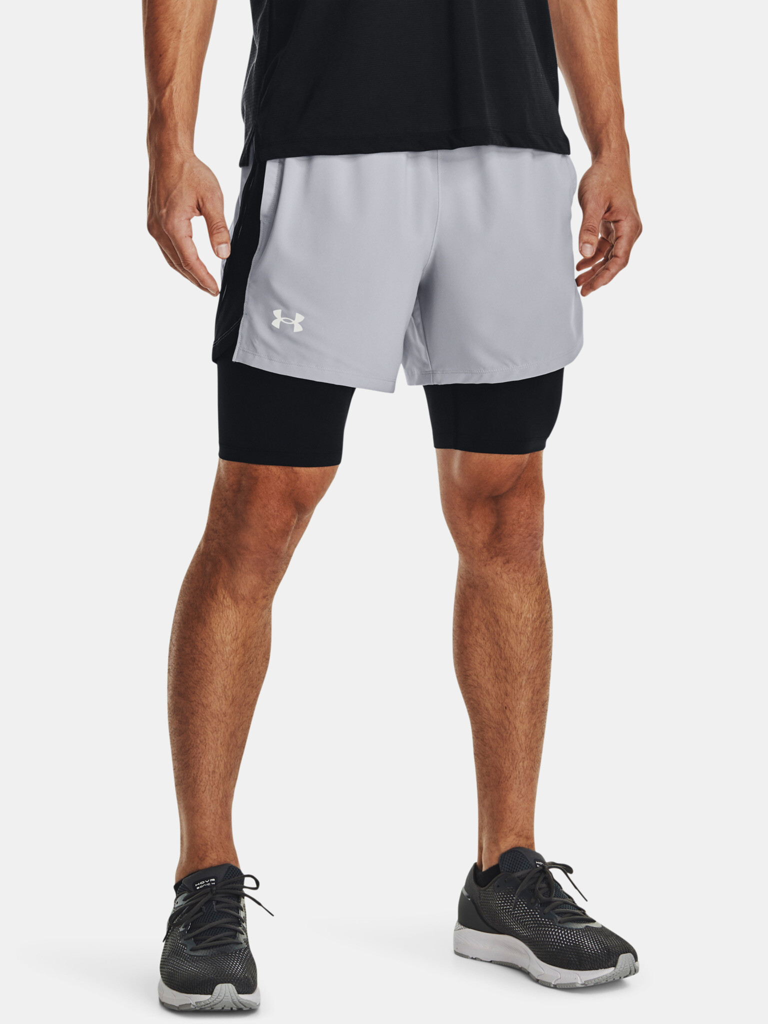 Under Armour UA Launch 5'' 2-In-1 Rövidnadrág Szürke - Pepit.hu