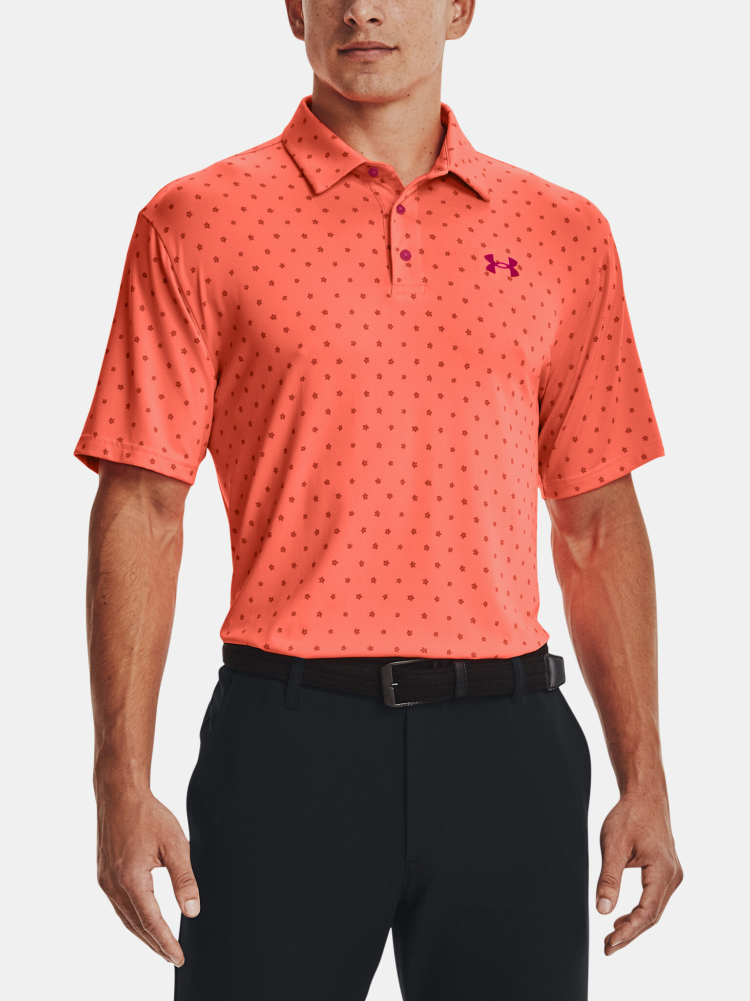 Under Armour UA Playoff Polo 2.0 Teniszpóló Narancssárga - Pepit.hu