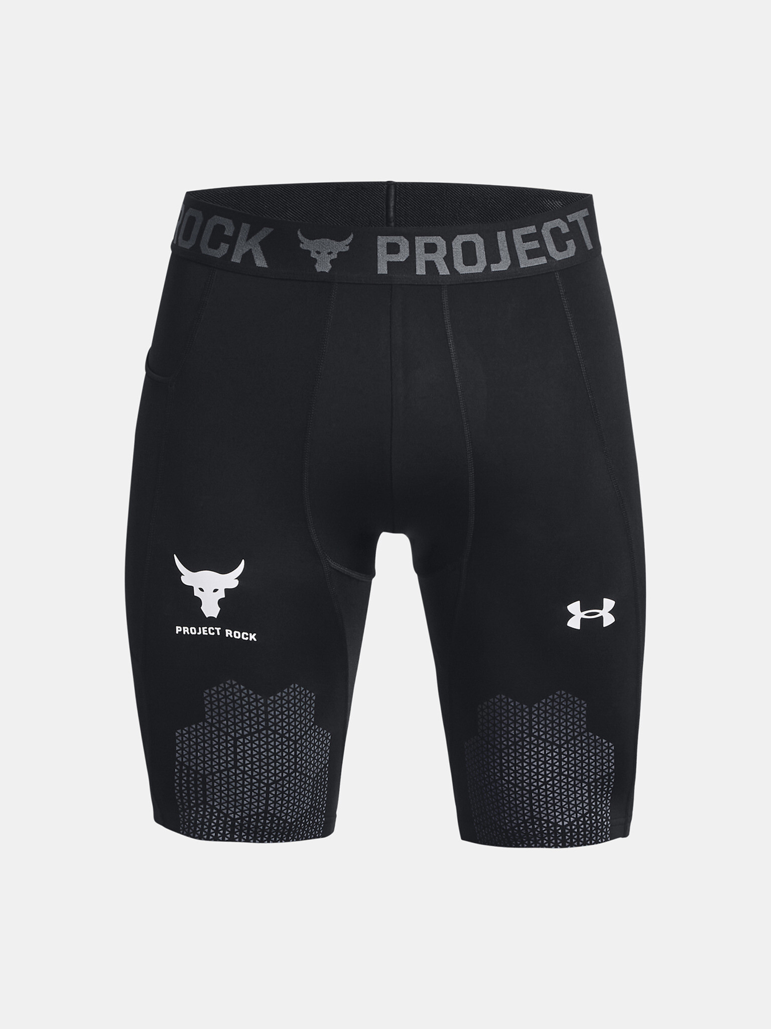 Under Armour UA Project Rock ArmourPrnt Lg Rövidnadrág Fekete - Pepit.hu