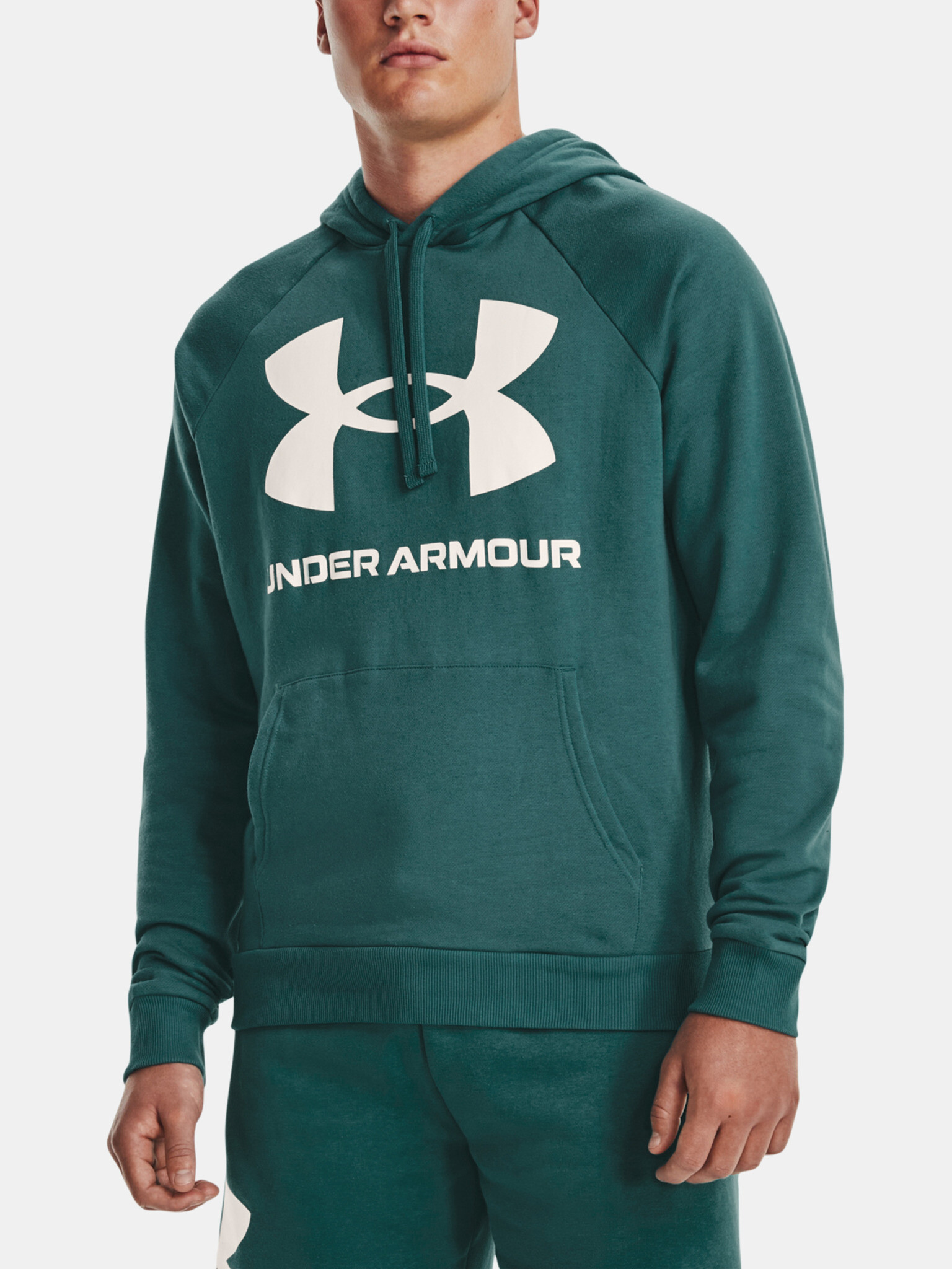 Under Armour UA Rival Fleece Big Logo HD Melegítő felső Kék - Pepit.hu