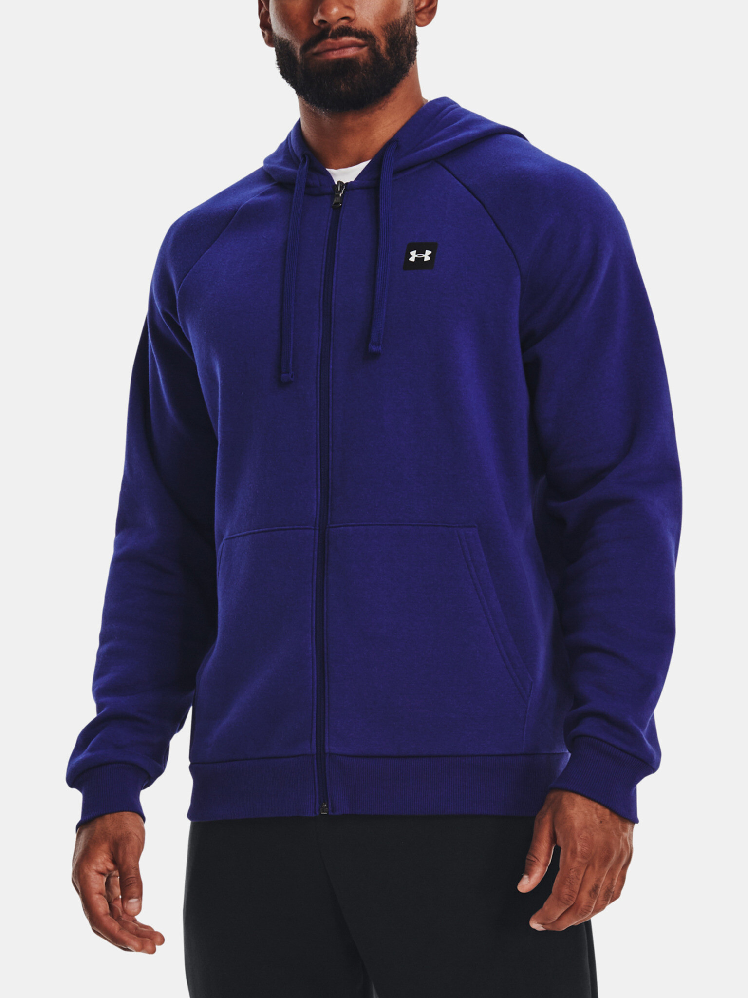 Under Armour UA Rival Fleece FZ Hoodie-BLU Melegítő felső Kék - Pepit.hu