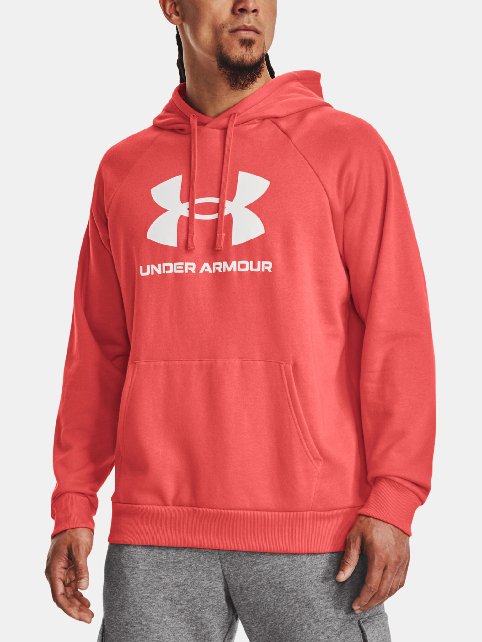 Under Armour UA Rival Fleece Logo HD Melegítő felső Piros - Pepit.hu