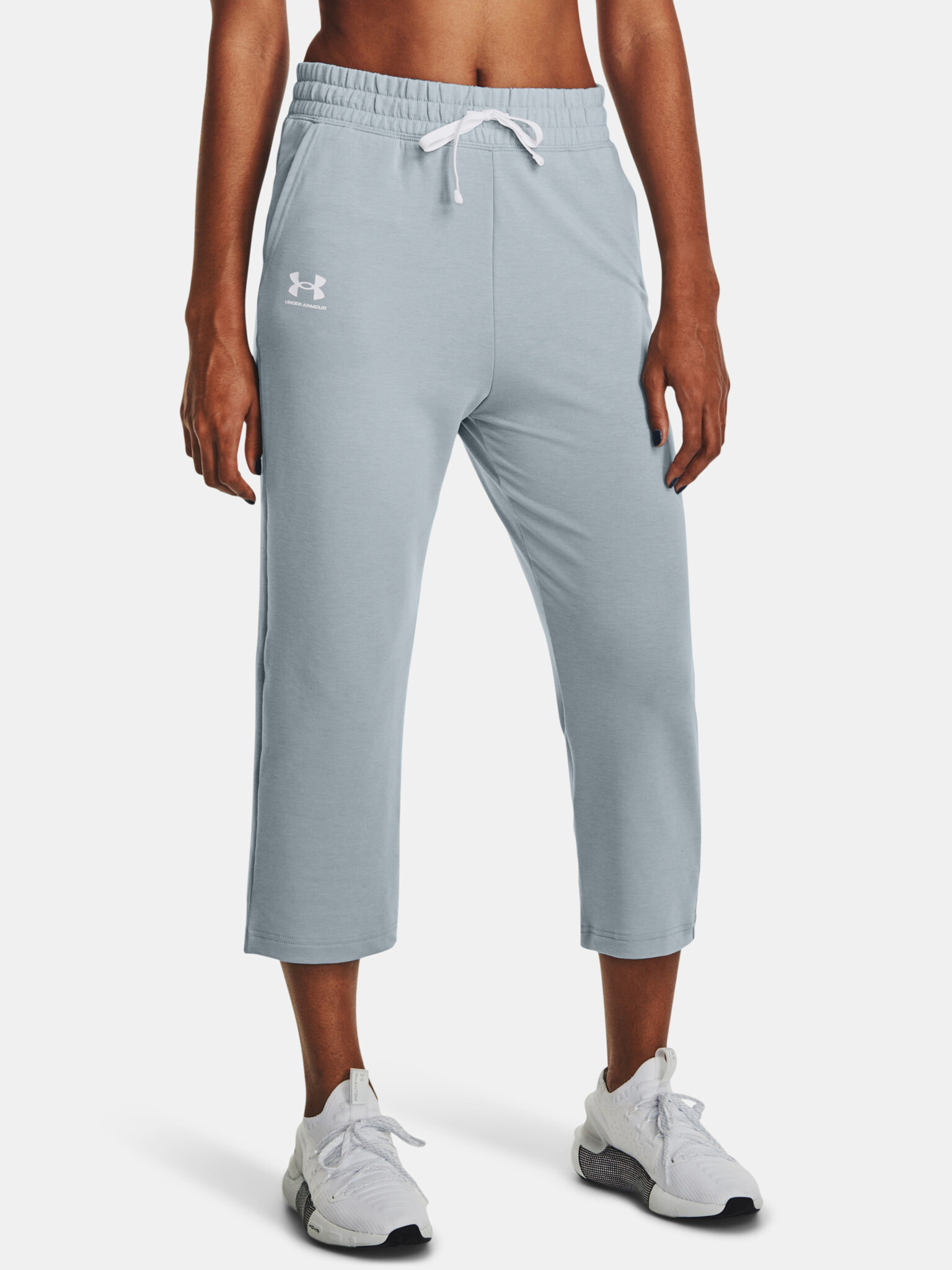 Under Armour UA Rival Terry Flare Crop Melegítő nadrág Kék - Pepit.hu