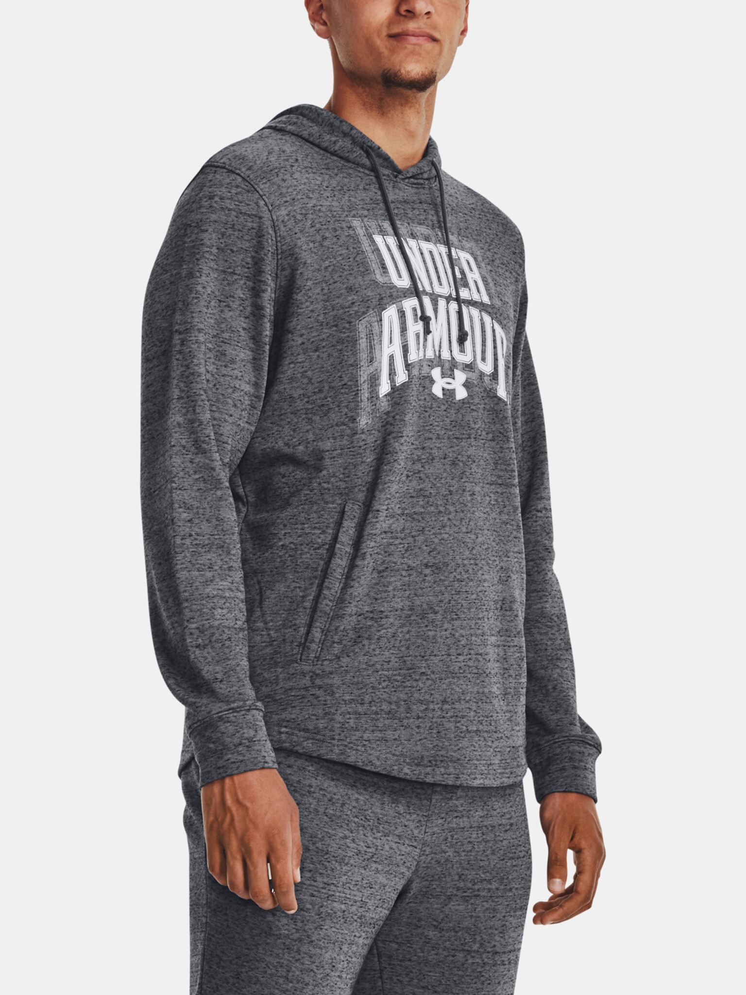 Under Armour UA Rival Terry Graphic HD Melegítő felső Szürke - Pepit.hu