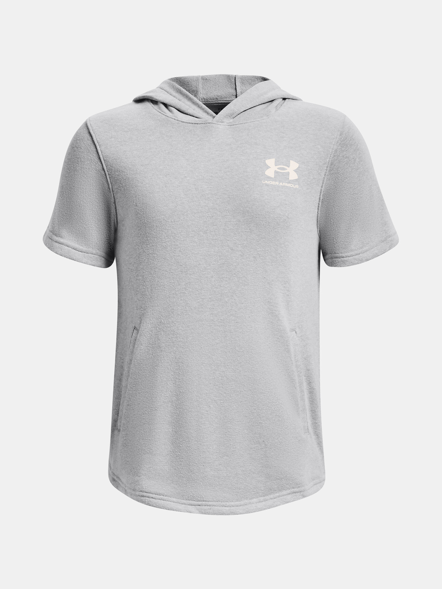 Under Armour UA Rival Terry SS Hoodie Gyerek Melegítő felső Szürke - Pepit.hu