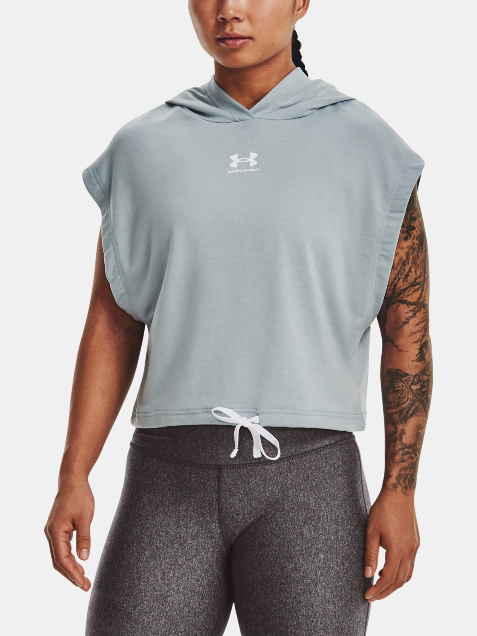 Under Armour UA Rival Terry SS Hoodie Melegítő felső Kék - Pepit.hu