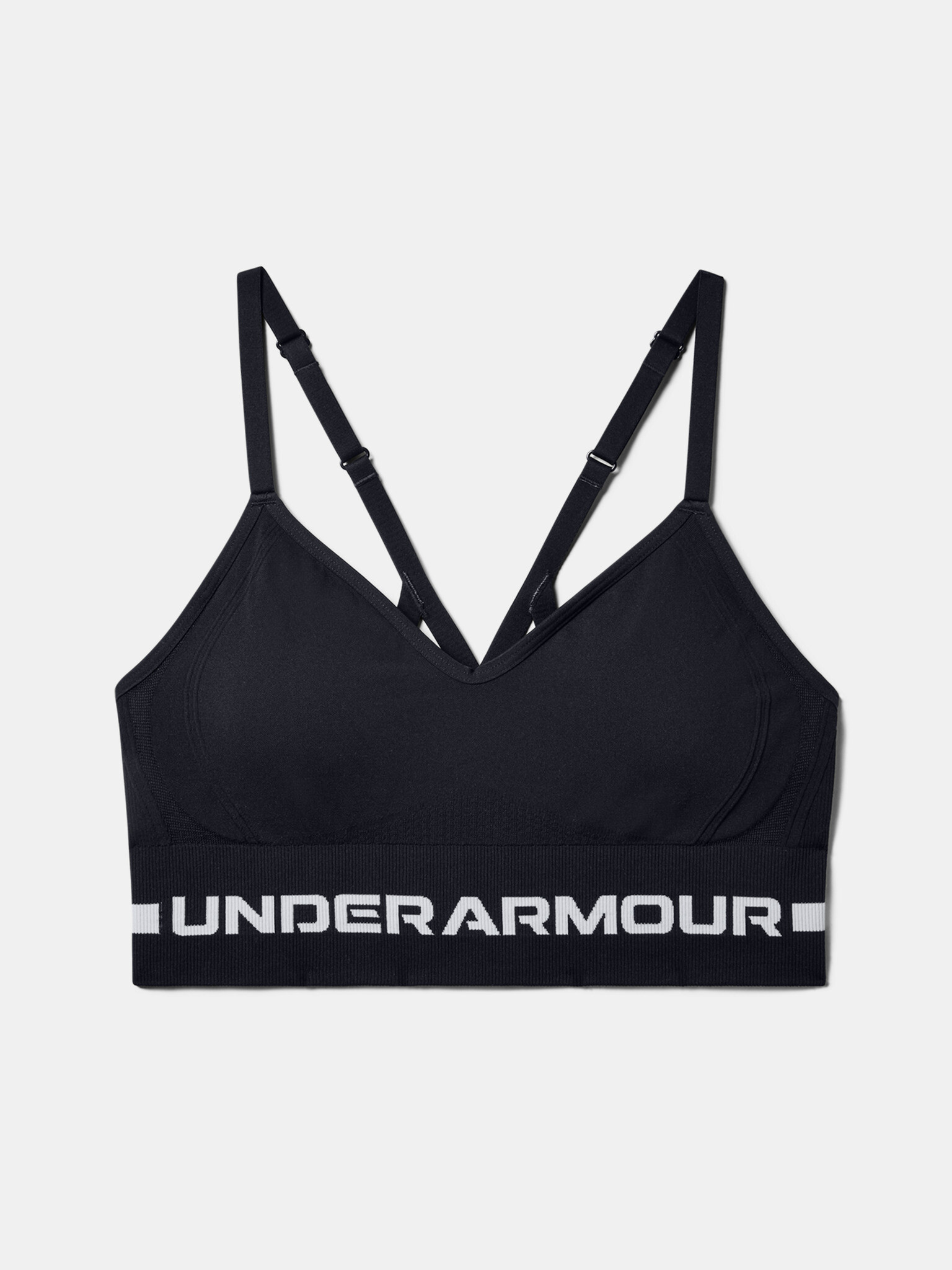 Under Armour UA Seamless Low Long Sport Melltartó Fekete - Pepit.hu