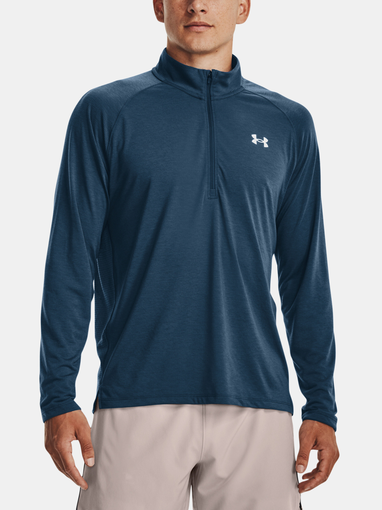 Under Armour UA Streaker Half Zip Póló Kék - Pepit.hu