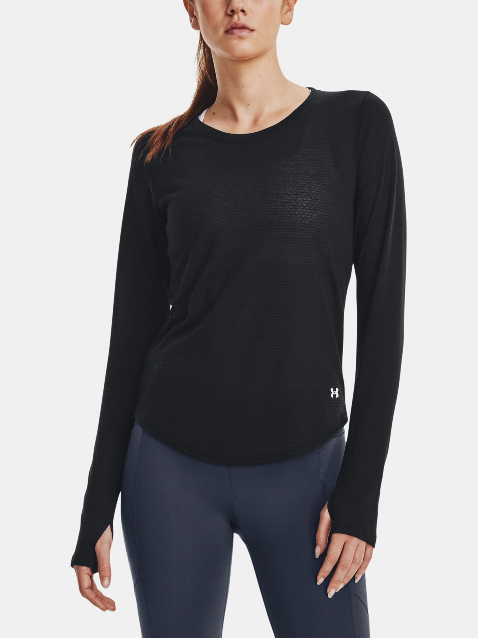 Under Armour UA STREAKER LONGSLEEVE Póló Fekete - Pepit.hu