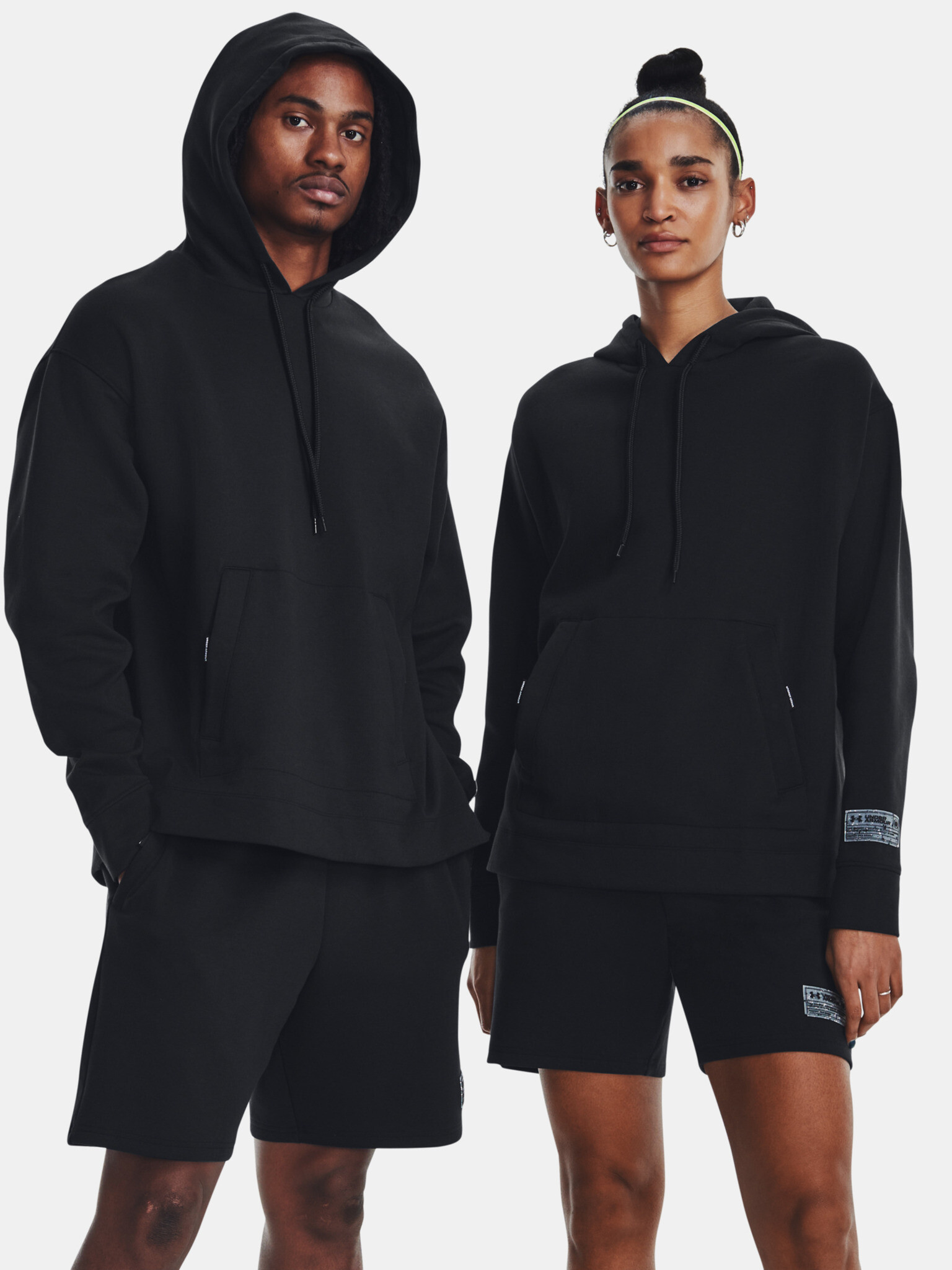 Under Armour UA Summit Knit Hoodie-BLK Melegítő felső Fekete - Pepit.hu