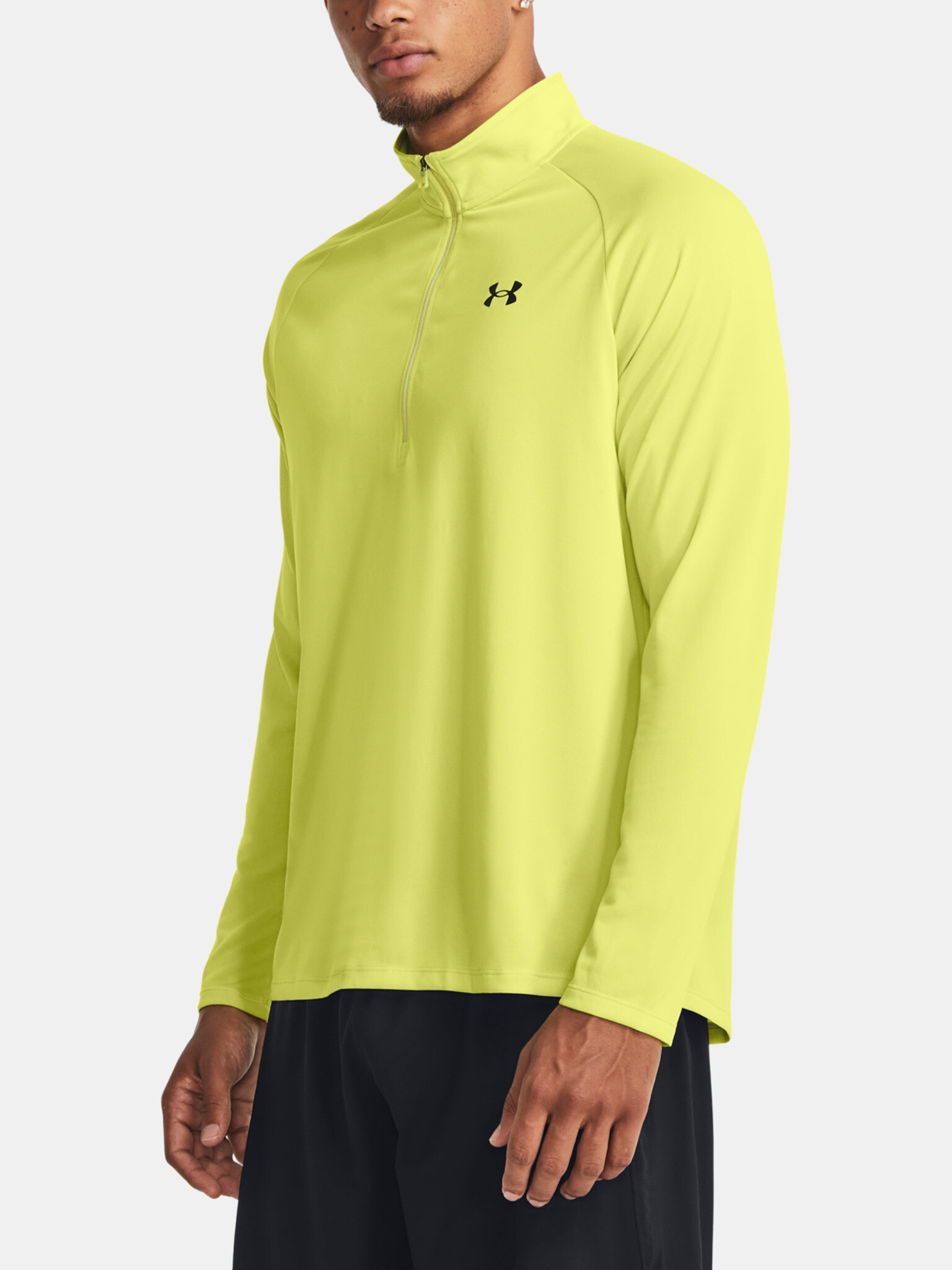 Under Armour UA Tech 2.0 1/2 Zip Póló Sárga - Pepit.hu