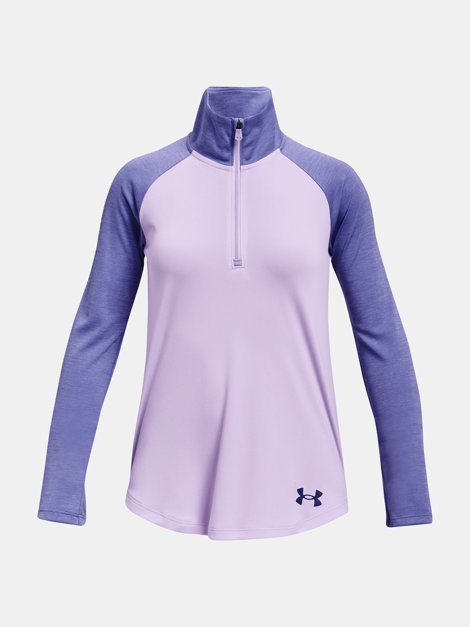 Under Armour UA Tech Graphic 1/2 Zip Gyerek Póló Lila - Pepit.hu