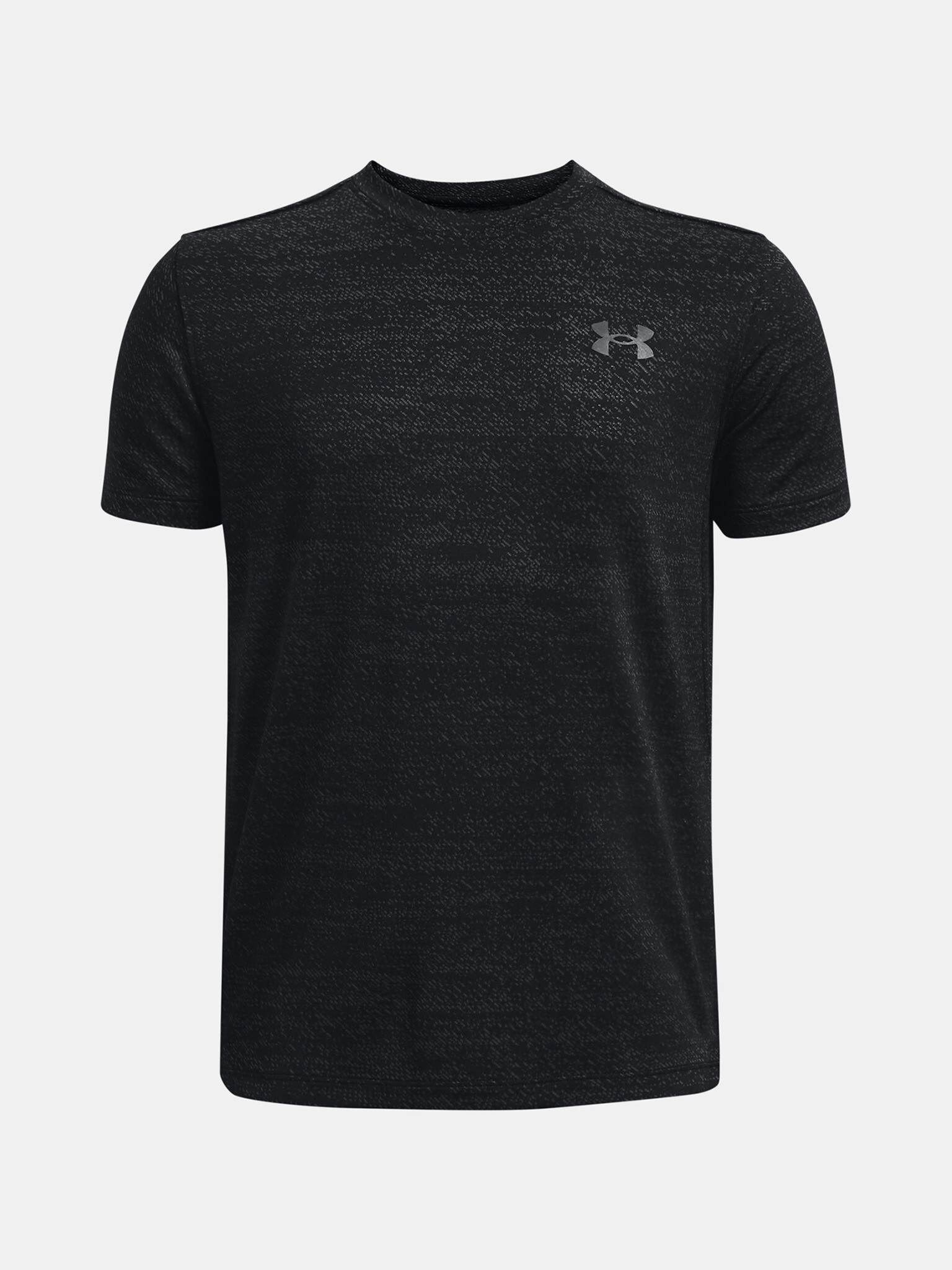 Under Armour UA Tech Vent Jacquard SS Gyerek Póló Fekete - Pepit.hu