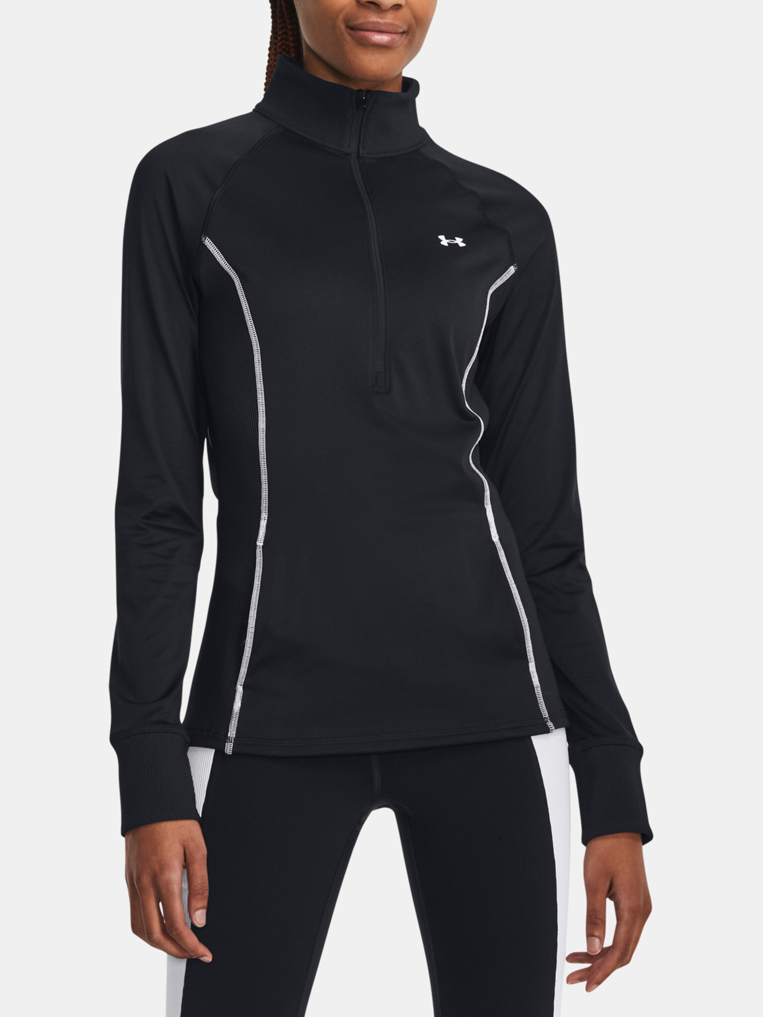 Under Armour UA Train CW 1/2 Zip Póló Fekete - Pepit.hu