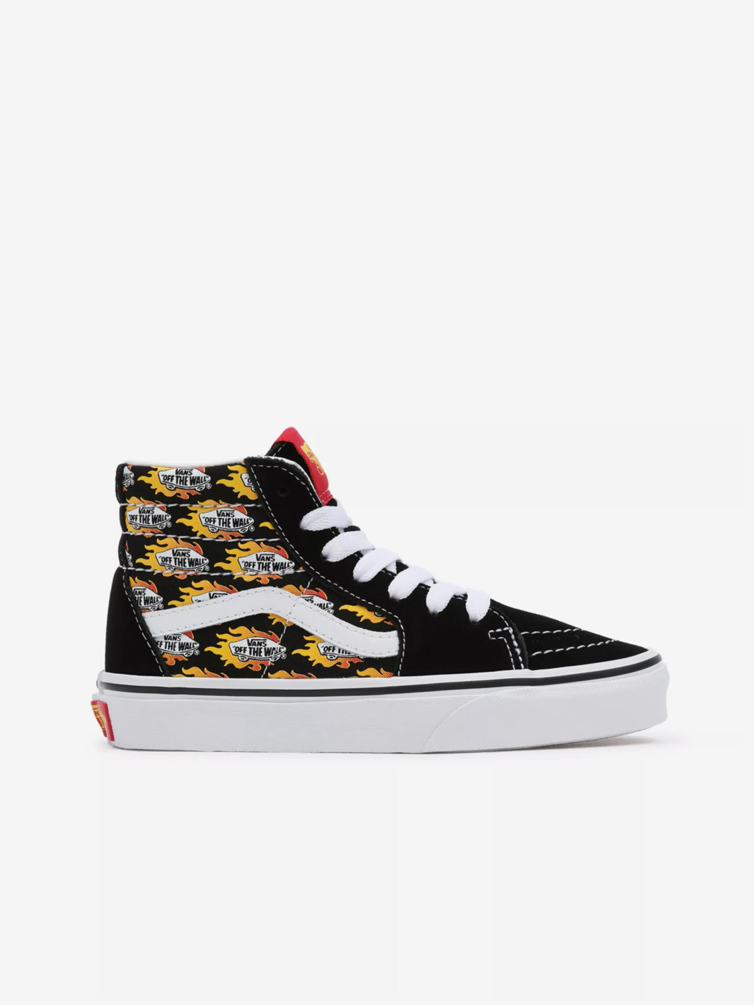 Vans Flame Logo Repeat Sk8-Hi Gyerek sportcipő Fekete - Pepit.hu