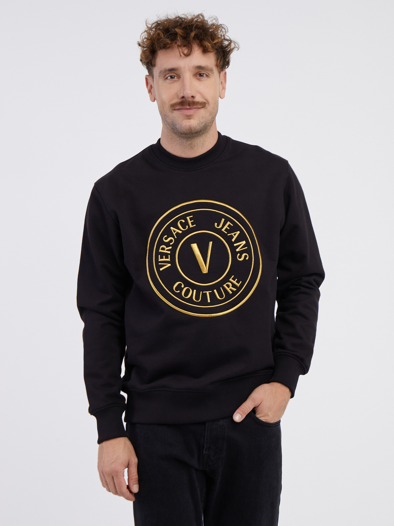 Versace Jeans Couture Melegítő felső Fekete - Pepit.hu