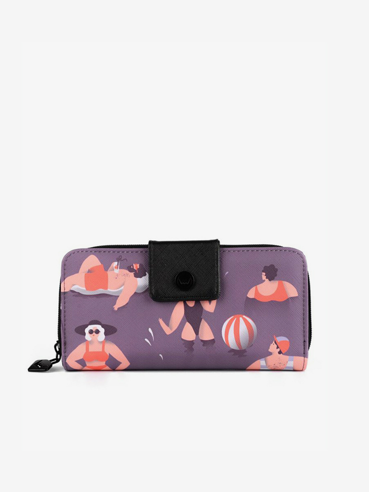 Vuch Swimmers Wallet Pénztárca Lila - Pepit.hu