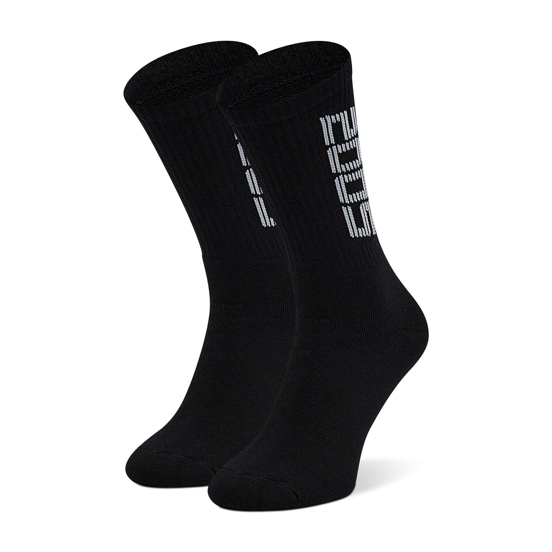 2005 Unisex Magasszárú Zokni Vertical Socks Fekete - Pepit.hu