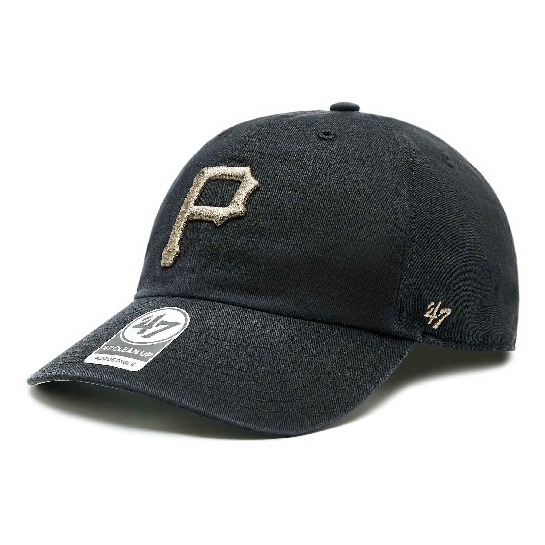 47 Brand Baseball sapka MLB Pittsburgh Pirates Ballpark Camo 47 CLEAN UP B-BPCAM20GWS-BK Fekete - Pepit.hu