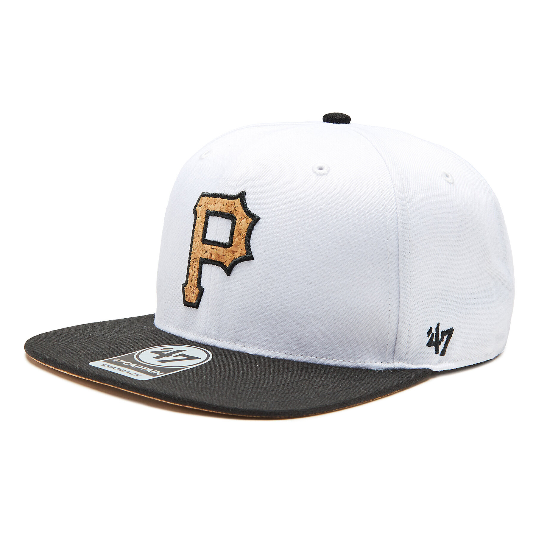 47 Brand Baseball sapka MLB Pittsburgh Pirates Corkscrew 47 CAPTAIN B-CORKS20WBP-WH Fehér - Pepit.hu