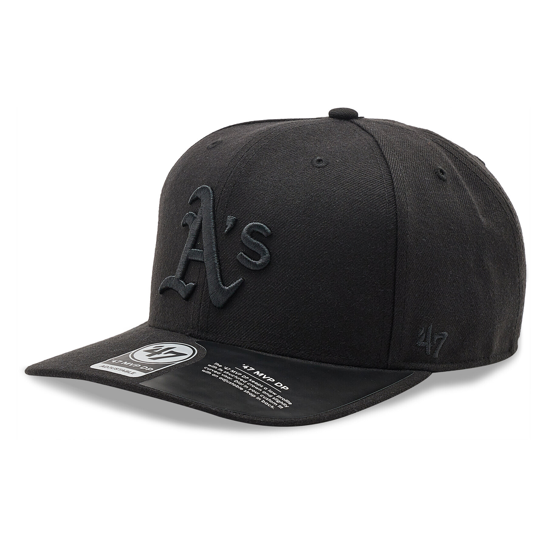 47 Brand Baseball sapka Oakland Athletics B-CLZOE18WBP-BKC Fekete - Pepit.hu