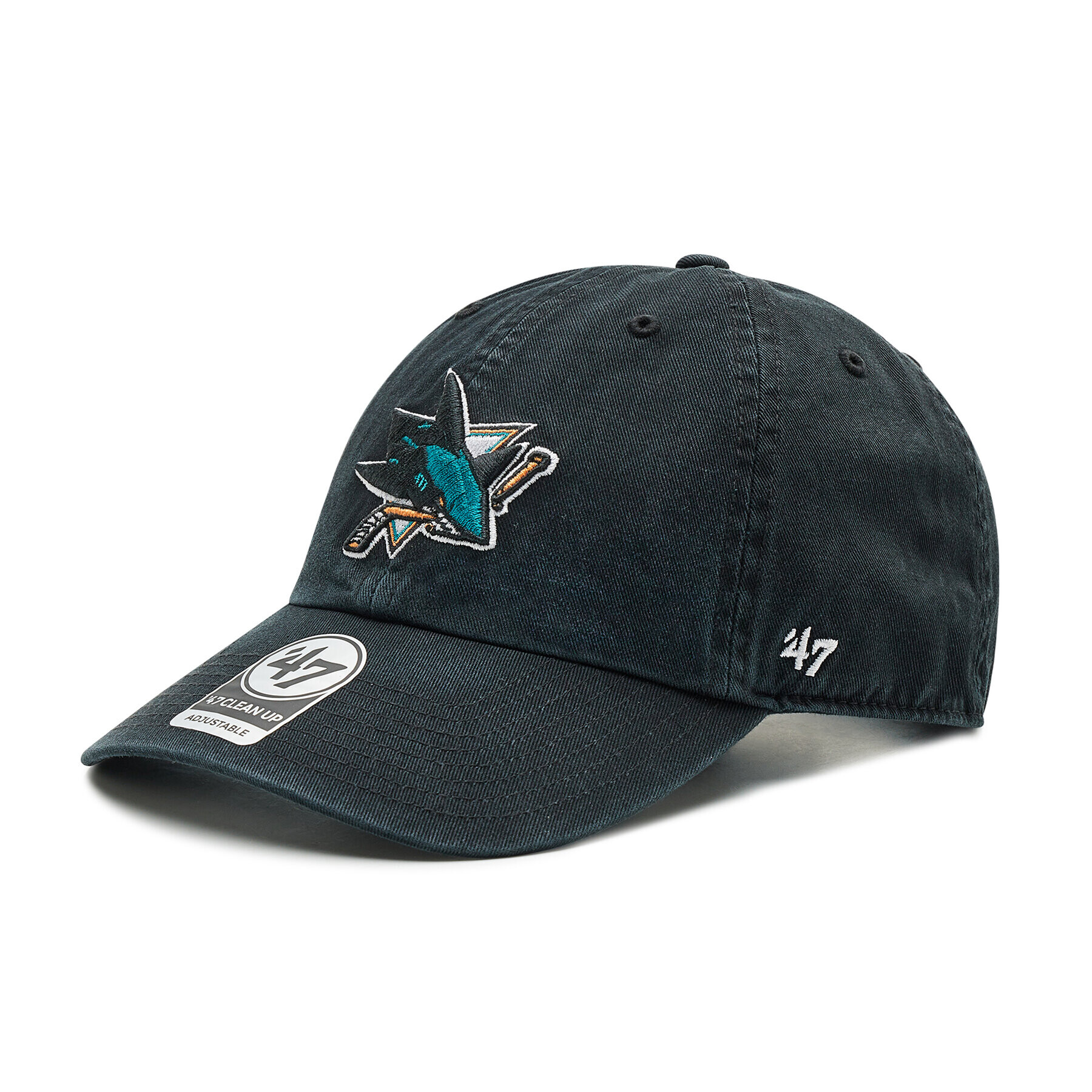 47 Brand Baseball sapka San Jose Sharks '47 Clean Up H-RGW22GWS-BK Fekete - Pepit.hu