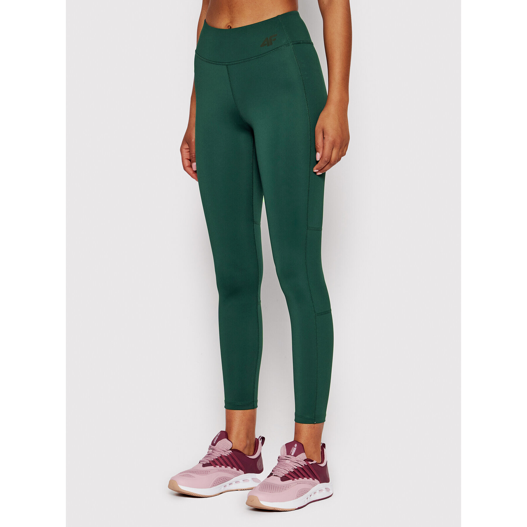 4F Leggings H4L22-SPDF013 Zöld Slim Fit - Pepit.hu