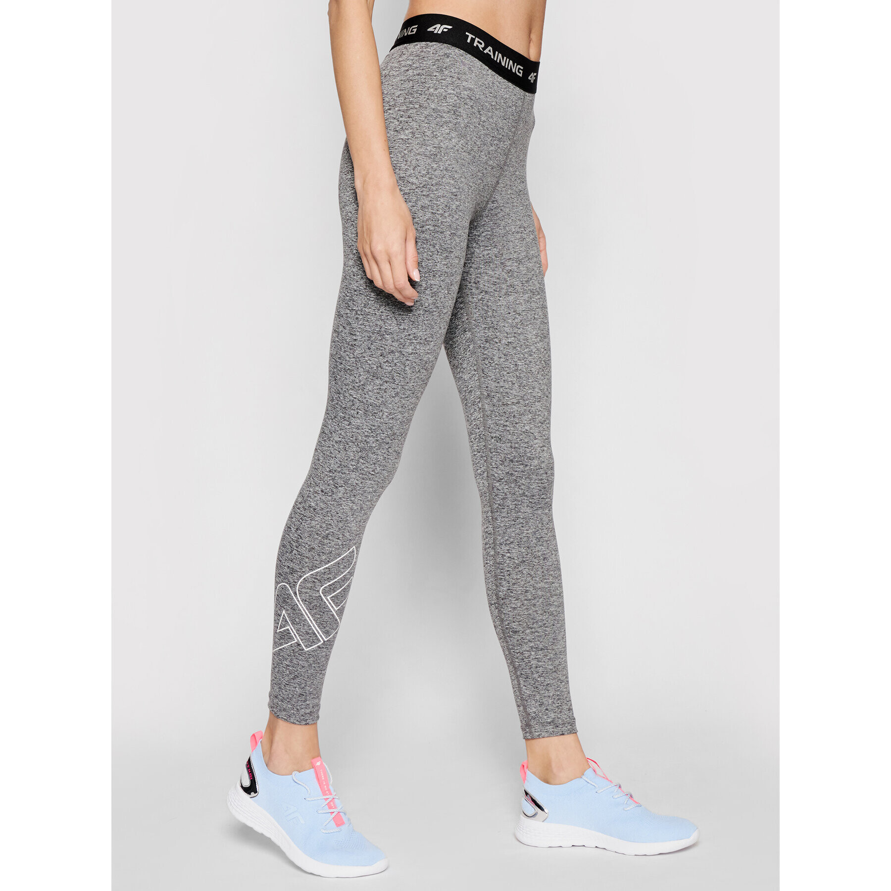 4F Leggings NOSH4-SPDF001 Szürke Slim Fit - Pepit.hu