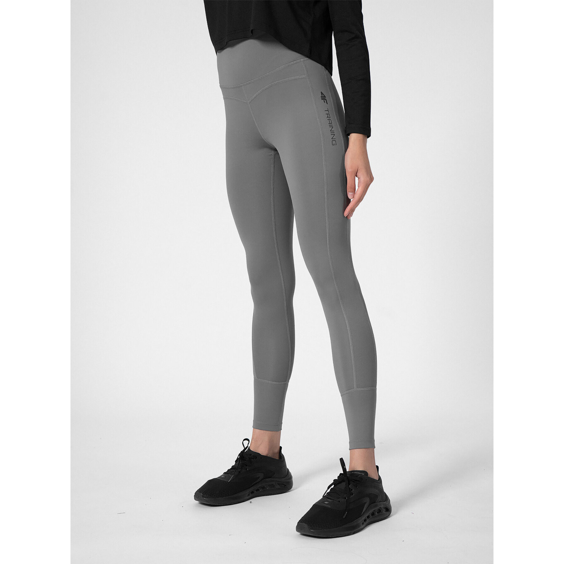 4F Leggings SS23TFTIF051 Szürke Slim Fit - Pepit.hu