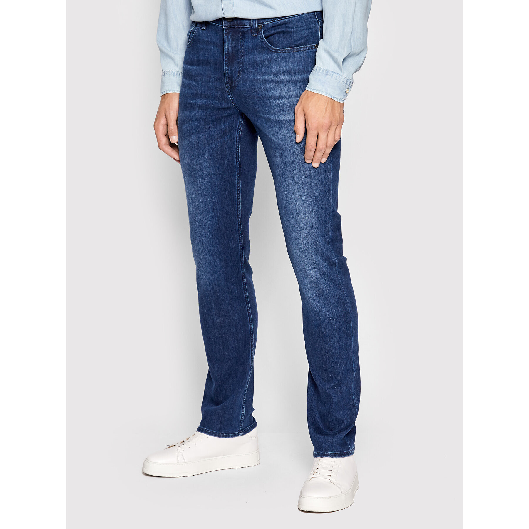 7 For All Mankind Farmer Slimmy JSMSB800LI Sötétkék Slim Fit - Pepit.hu