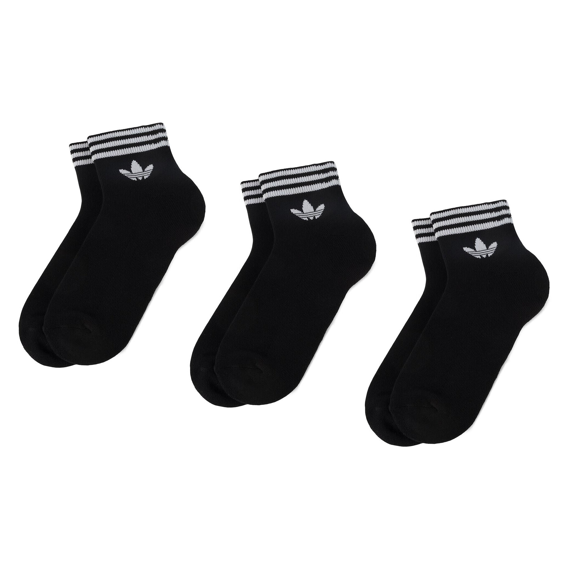 adidas 3 pár unisex bokazokni Tref Ank Sck Hc EE1151 Fekete - Pepit.hu