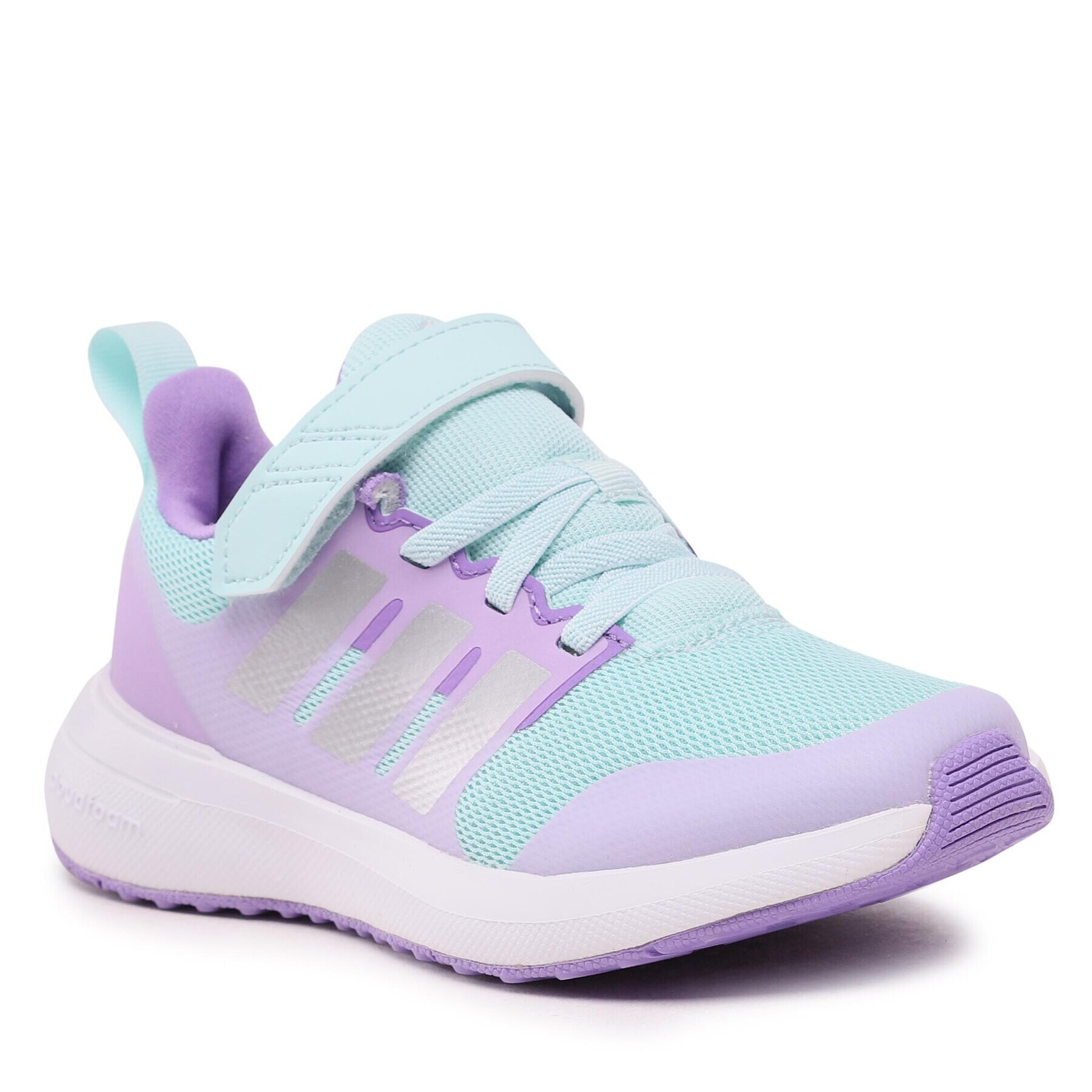 adidas Cipő FortaRun 2.0 Cloudfoam Elastic Lace Top Strap Shoes ID2359 Türkizkék - Pepit.hu