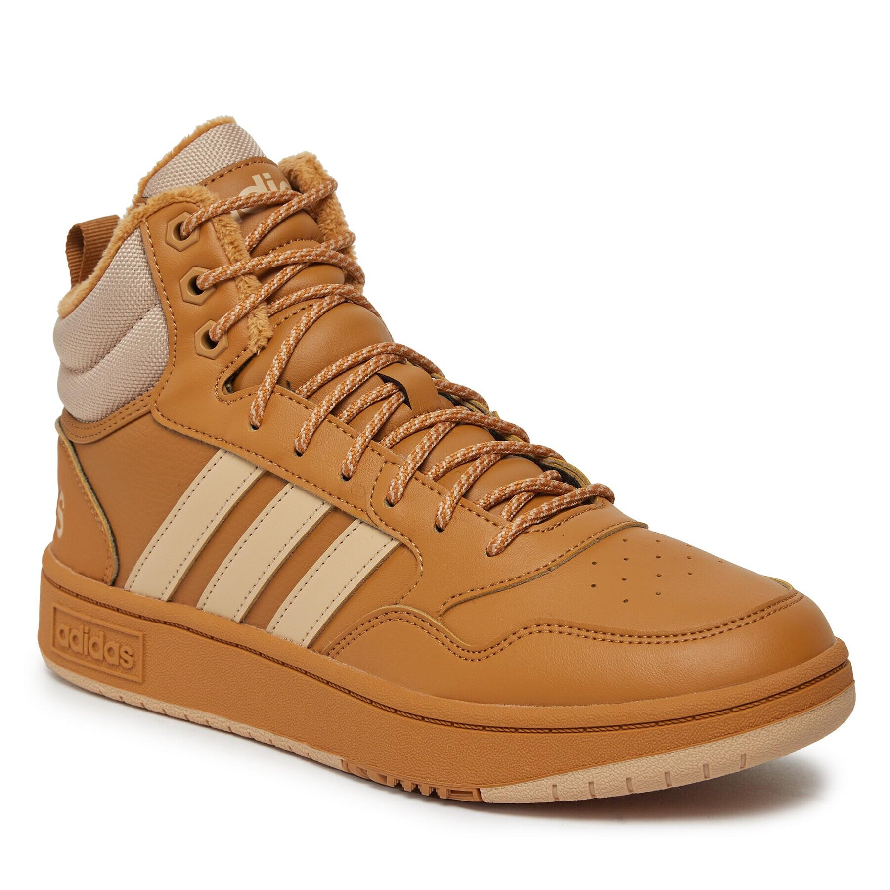 adidas Cipő Hoops 3.0 Mid IF2636 Bézs - Pepit.hu