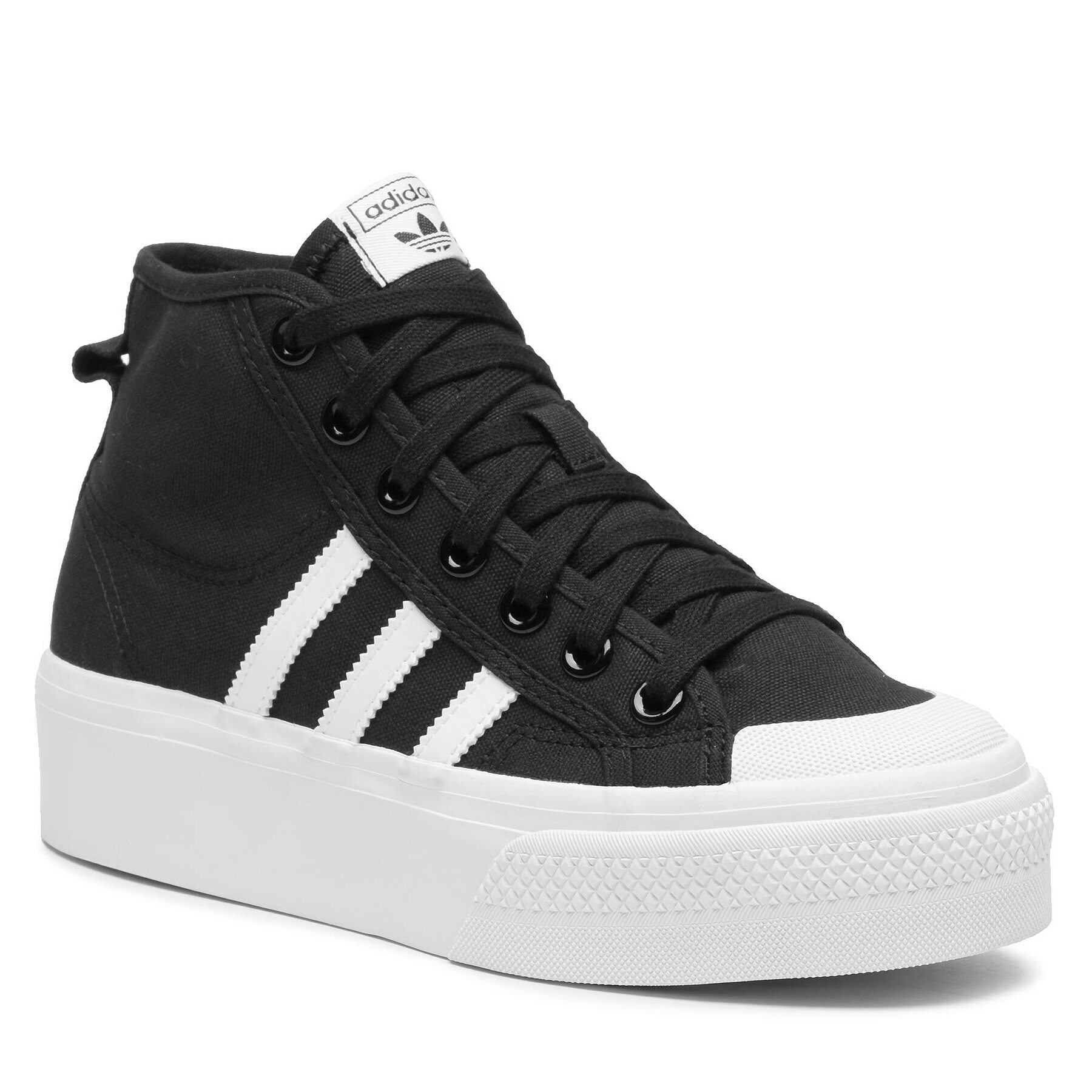 adidas Cipő Nizza Platform Mid W FY2783 Fekete - Pepit.hu