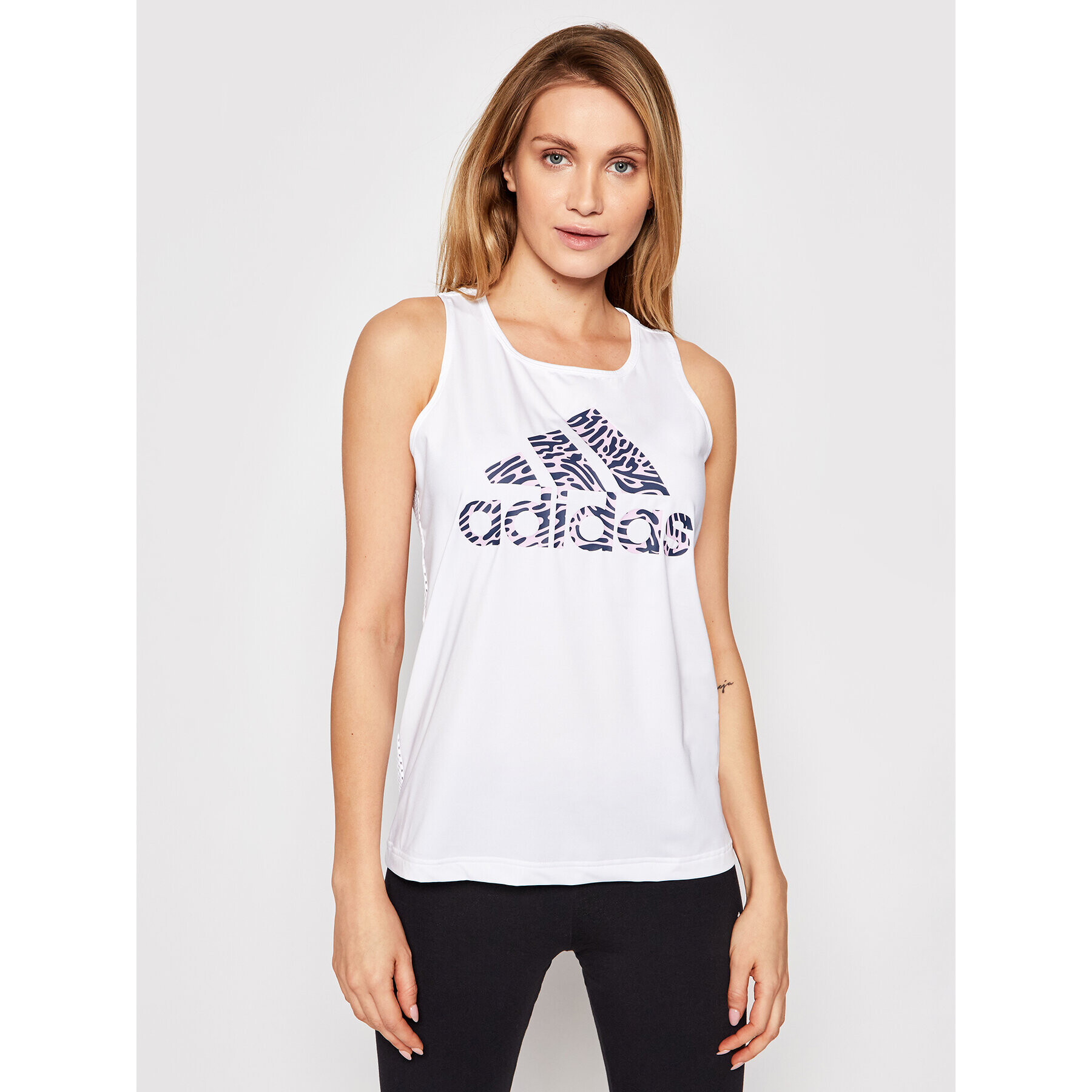 adidas Felső U4u Aeroready GL3899 Fehér Standard Fit - Pepit.hu