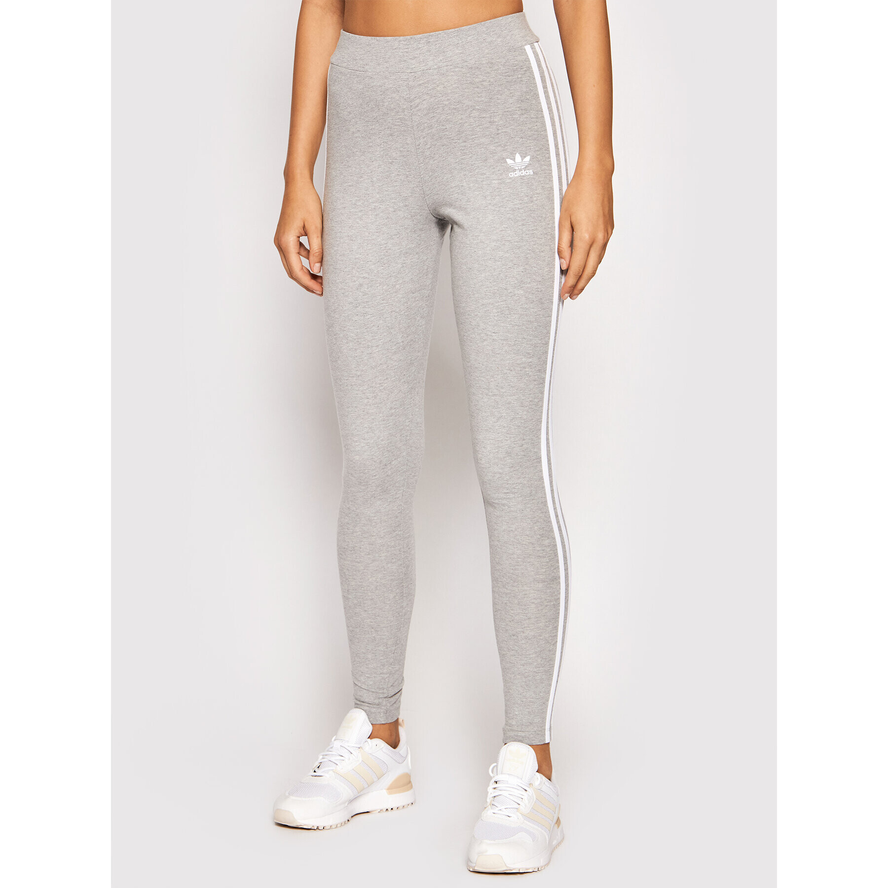 adidas Leggings adicolor Classics 3-Stripes H09425 Szürke Tight Fit - Pepit.hu