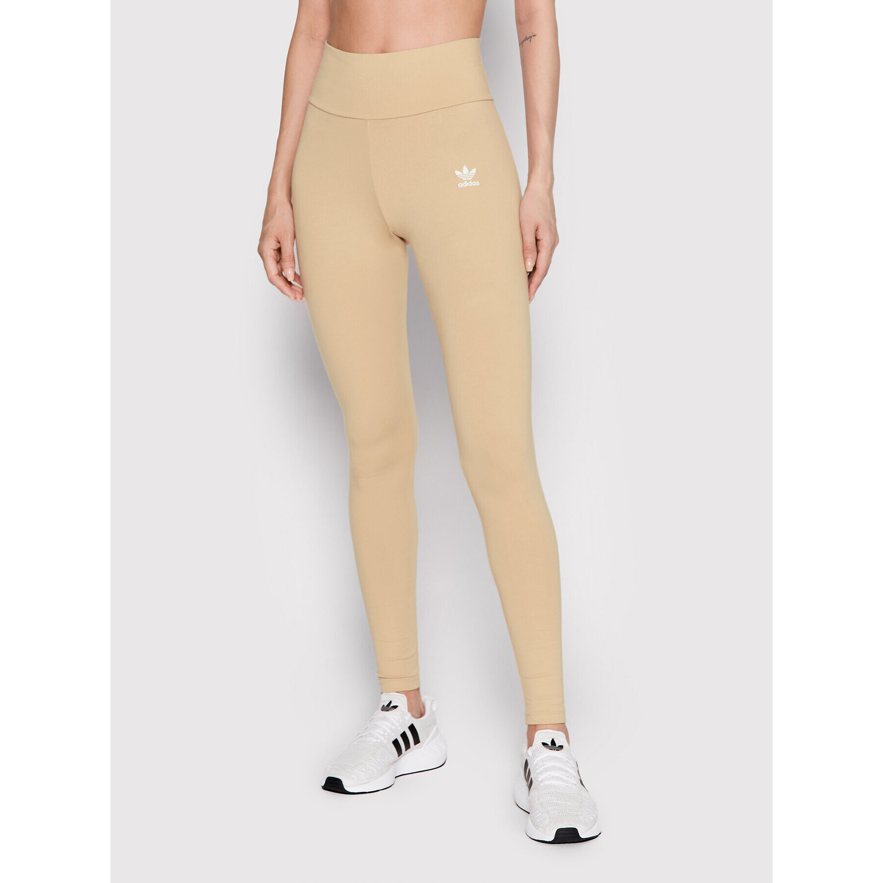 adidas Leggings adicolor Essentials HM1818 Bézs Slim Fit - Pepit.hu