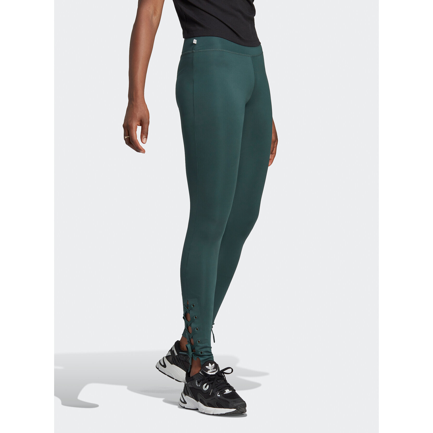 adidas Leggings Always Original HK5078 Zöld Tight Fit - Pepit.hu