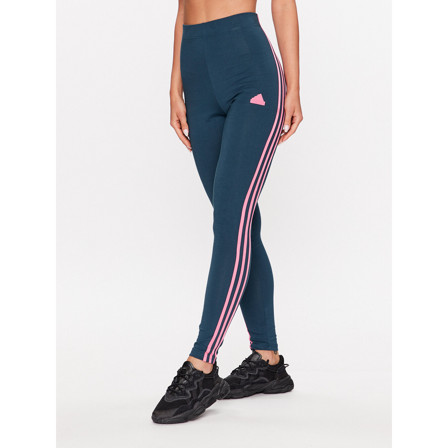 adidas Leggings Future Icons 3-Stripes Leggings IM2518 Türkizkék Regular Fit - Pepit.hu