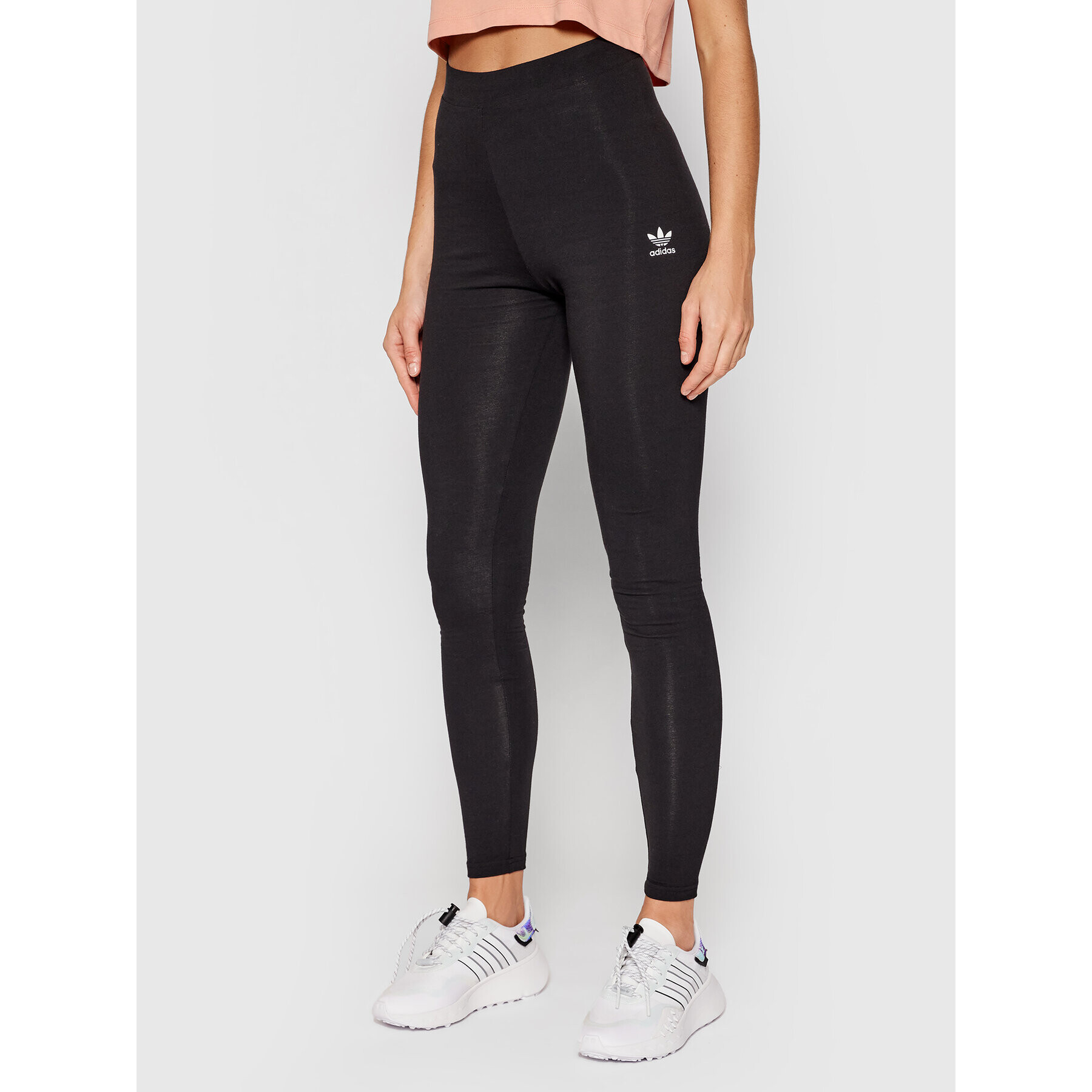 adidas Leggings Lougewear adicolor Essentials H06625 Fekete Skinny Fit - Pepit.hu